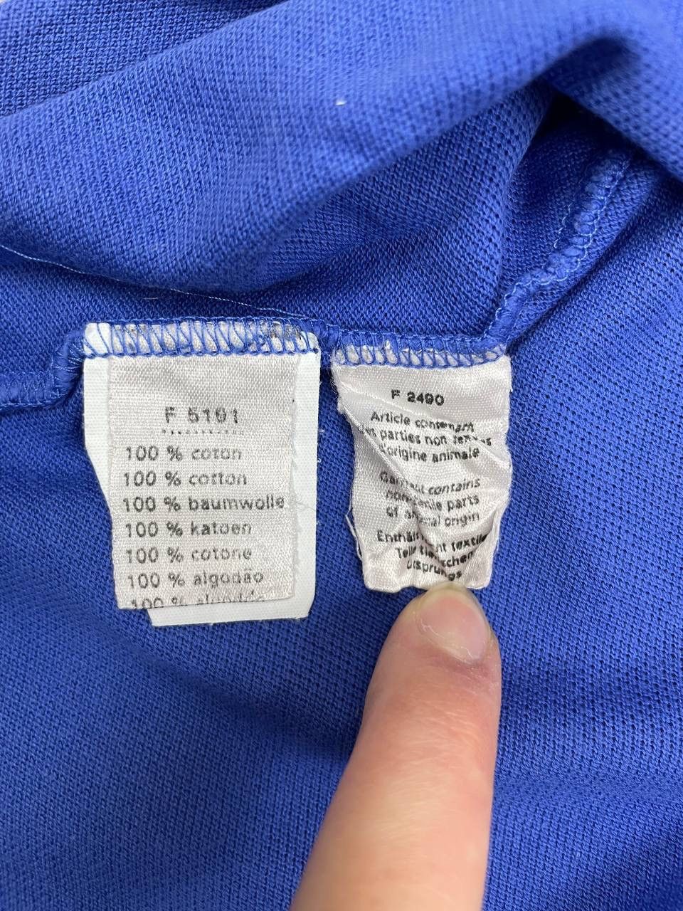 Lacoste Lacoste Men Cotton Polo Shirt Blue Short Sleeve Size XL Size US XL / EU 56 / 4 - 6 Thumbnail