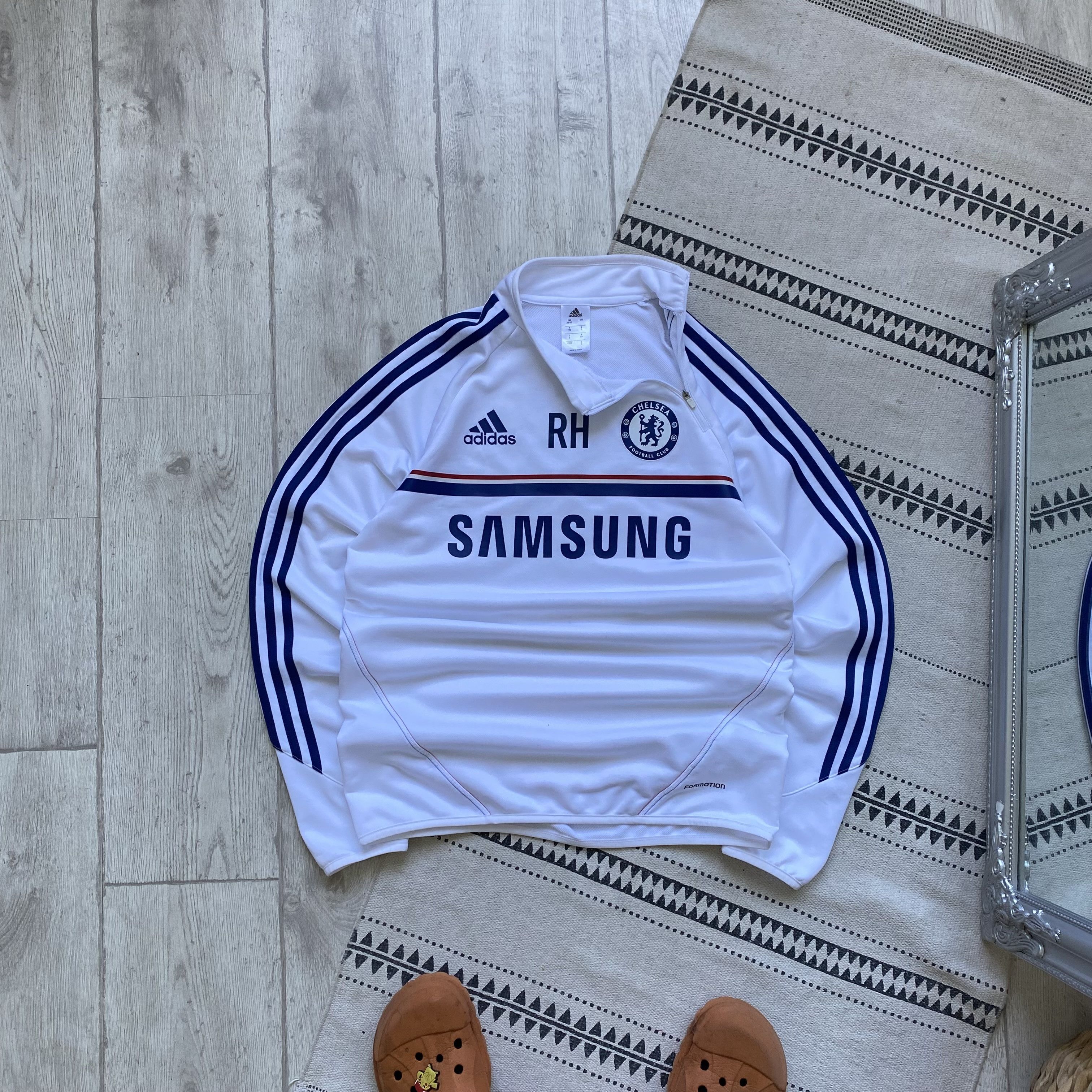 Adidas ⚽️ Blockore Adidas Chelsea jersey Drill Longsleeve training Size US M / EU 48-50 / 2 - 1 Thumbnail