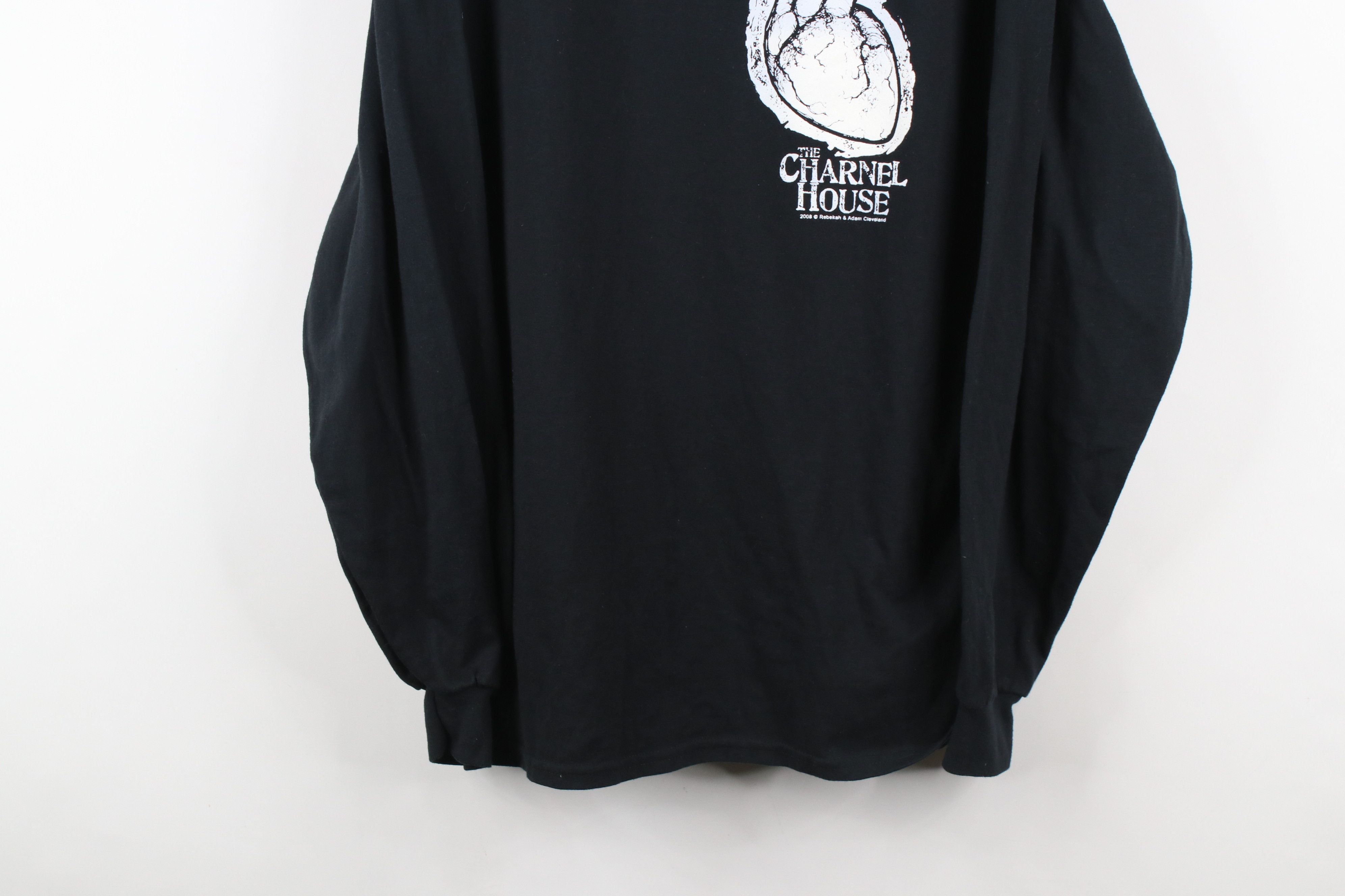 Vintage Vintage Y2K Streetwear House Heart Long Sleeve T-Shirt Size US XL / EU 56 / 4 - 3 Thumbnail