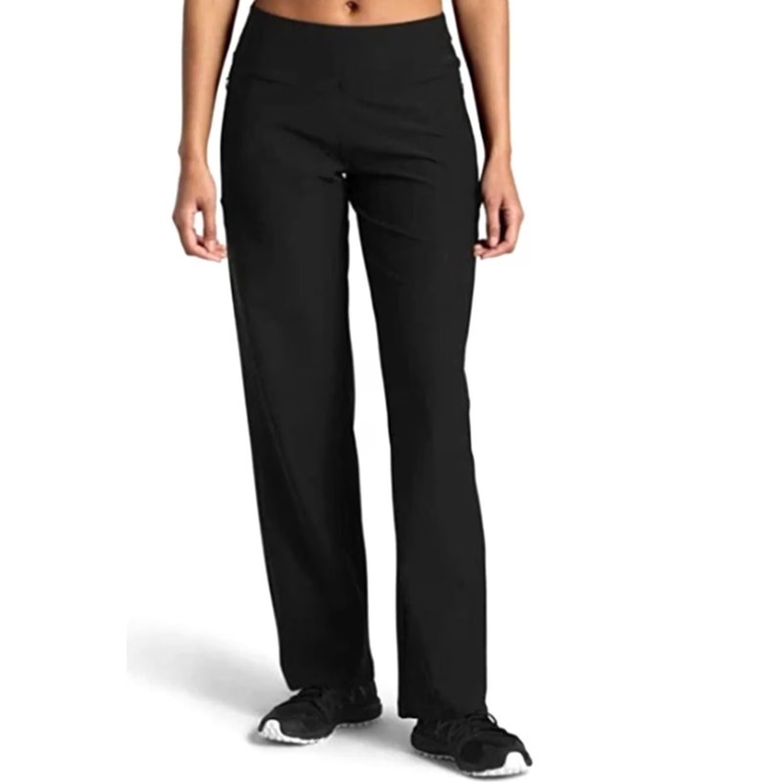 The North Face The North Face Pants Women Everyday High Rise Black M Regular Inseam 26 Pockets Elastic Waist Ankle Style Size 32" / US 10 / IT 46 - 6 Thumbnail