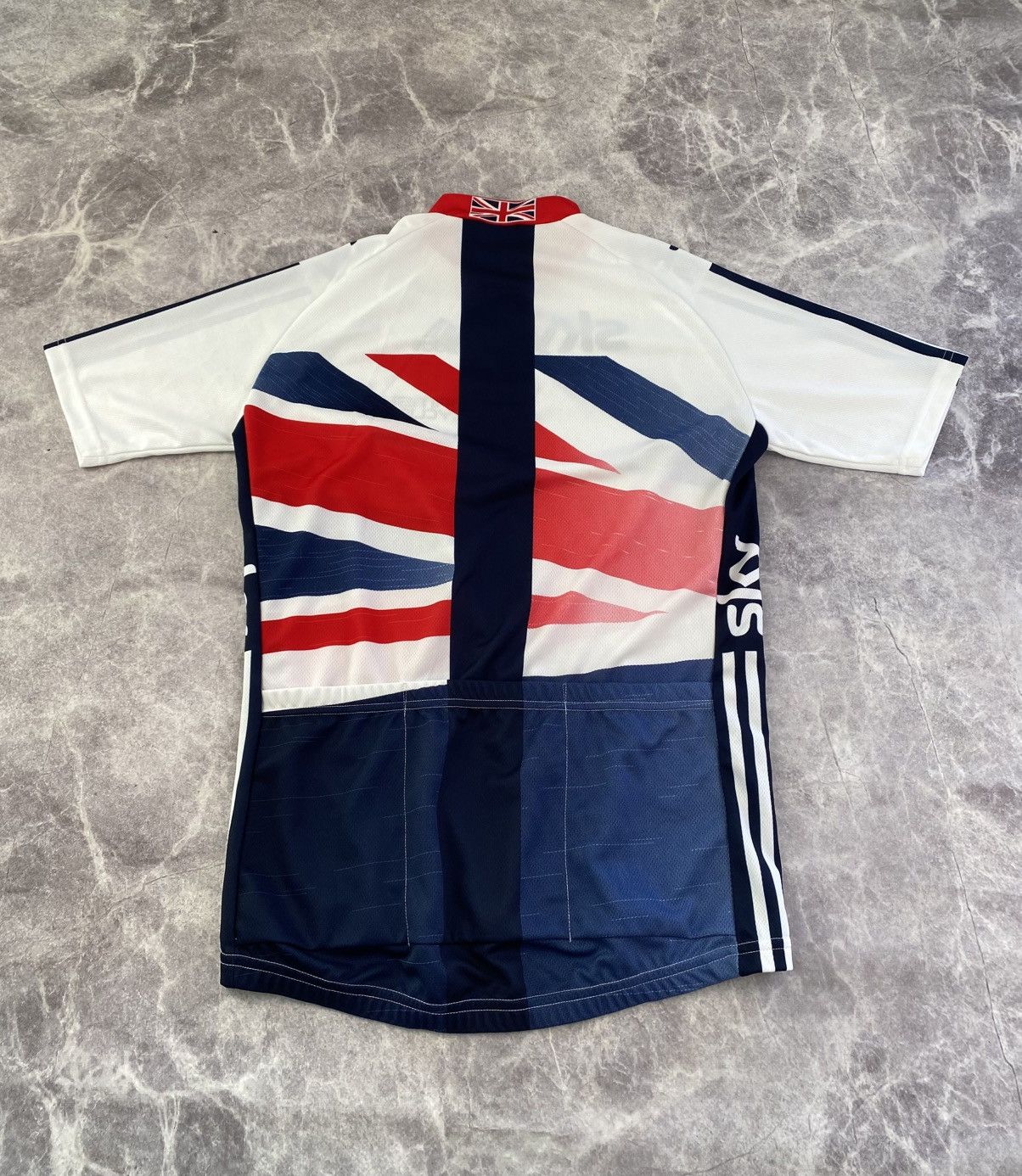 Adidas Adidas British Cycling British Flag Full Print Jersey Sz: XL Size US XL / EU 56 / 4 - 7 Thumbnail