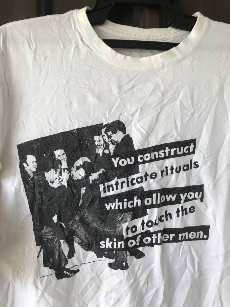 Art Comes First × Band Tees × Japanese Brand Vintage Barbara Kruger Pop Art Tee Size US S / EU 44-46 / 1 - 1 Thumbnail