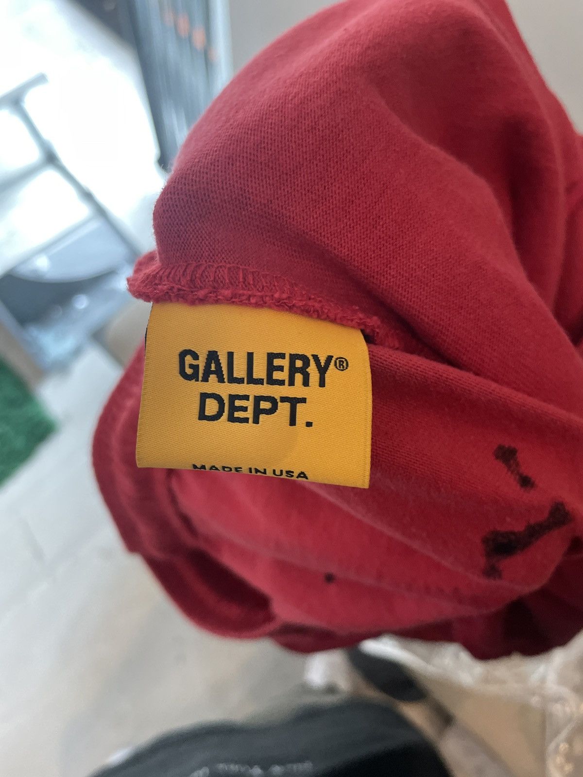 Gallery Dept. Gallery Dept. Zuma Paint Shorts Red M Size US 32 / EU 48 - 4 Thumbnail