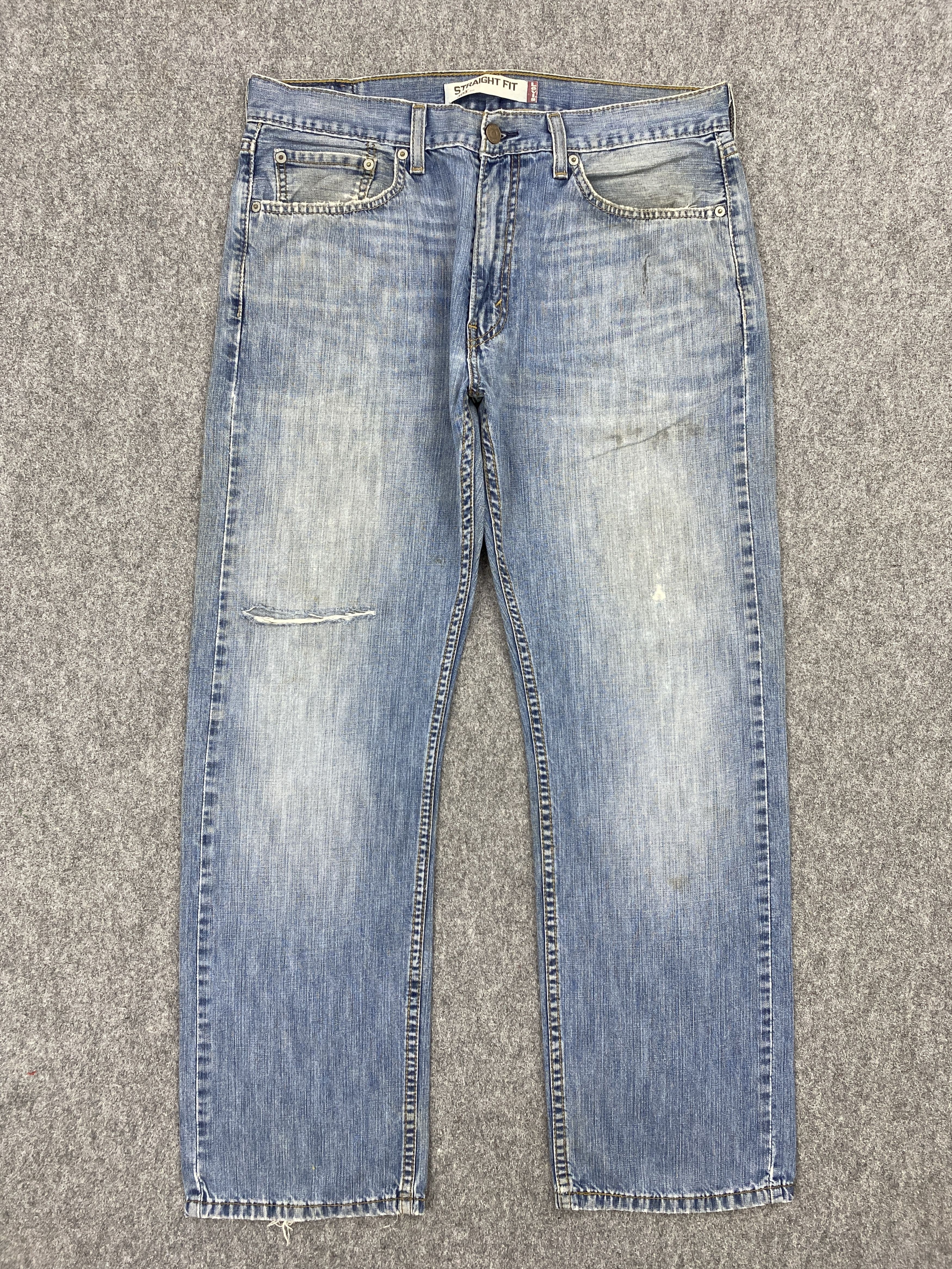 Levi's Vintage Levis 505 Faded Blue Jeans 33x29 S0040 Size US 33 - 1 Thumbnail