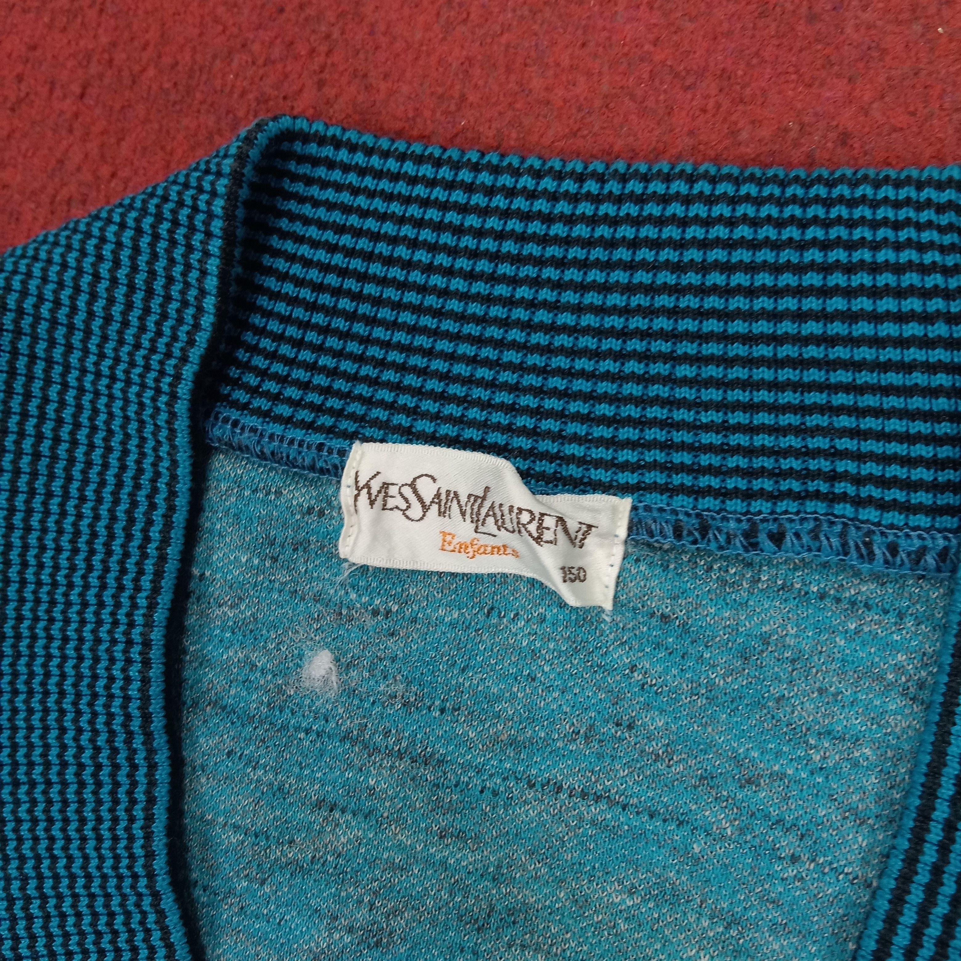 Vintage × Yves Saint Laurent Yves Saint Laurent Rare Fashion Style Sweatshirt Luxury Size S / US 4 / IT 40 - 5 Thumbnail