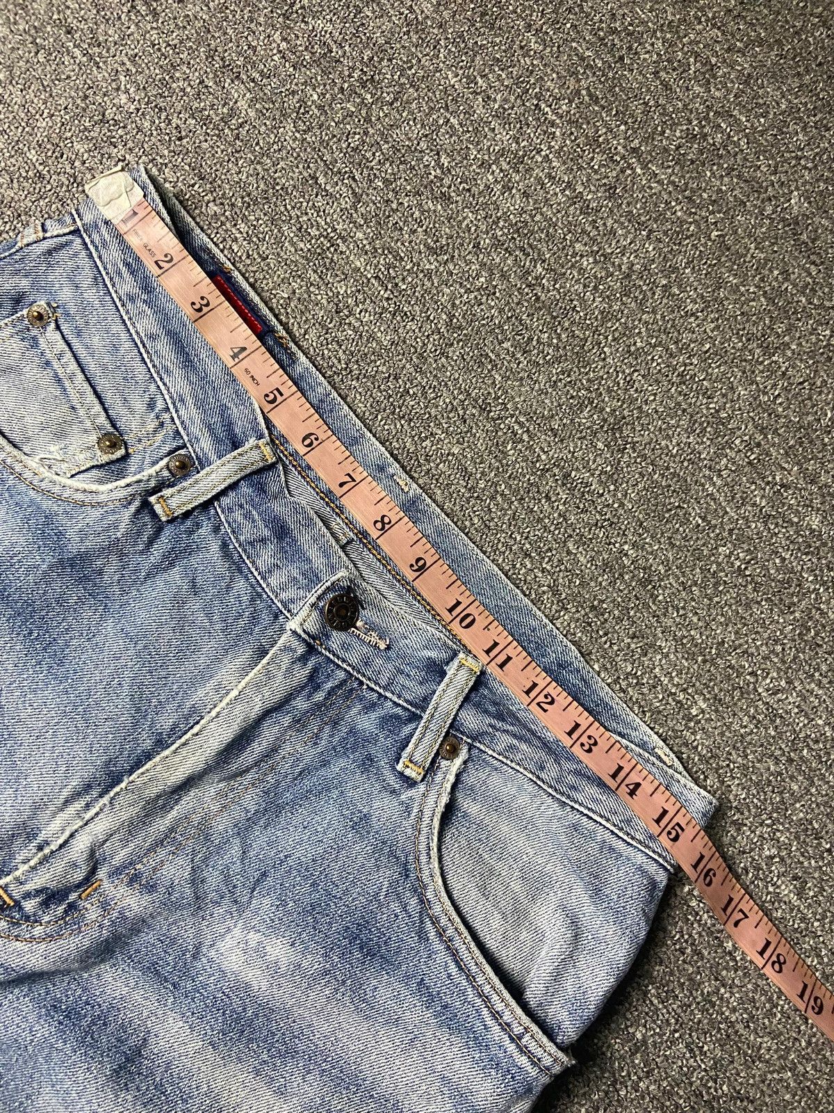 Edwin EDWIN 503 Regular Fit Ripped Denim Jeans (141) Size US 31 - 10 Thumbnail