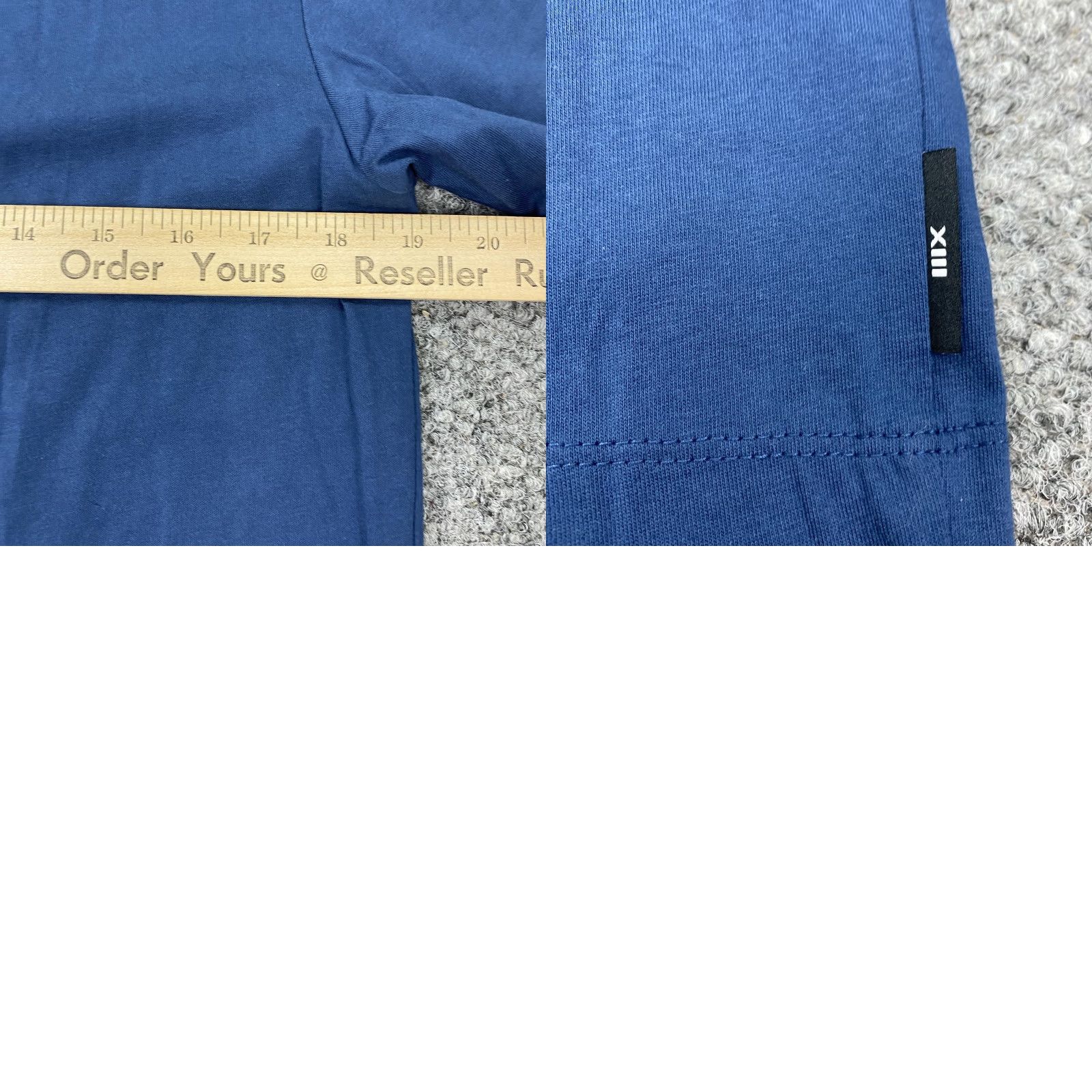 Jordan Brand Jordan Shirt Men Small Blue Graphic Tee Regular Fit Crew Neck Sports Streetwear Mens Size US S / EU 44-46 / 1 - 8 Thumbnail