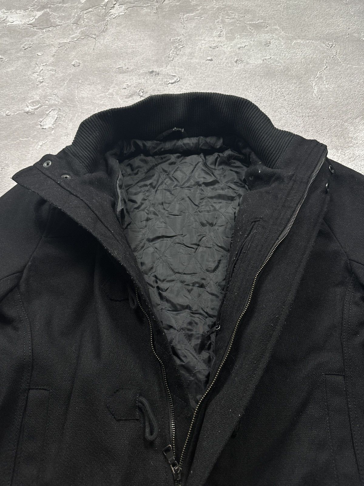 Vintage Archive Napoleon Wool Jacket Black Celine Dior Style Grunge Size US L / EU 52-54 / 3 - 9 Thumbnail