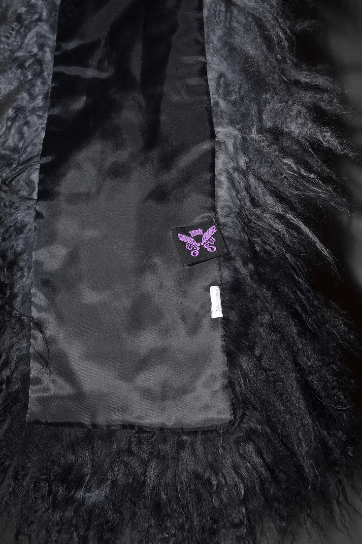 Anna Sui 1990s Ombre Tibetan Lamb Fur Scarf Size ONE SIZE - 5 Thumbnail