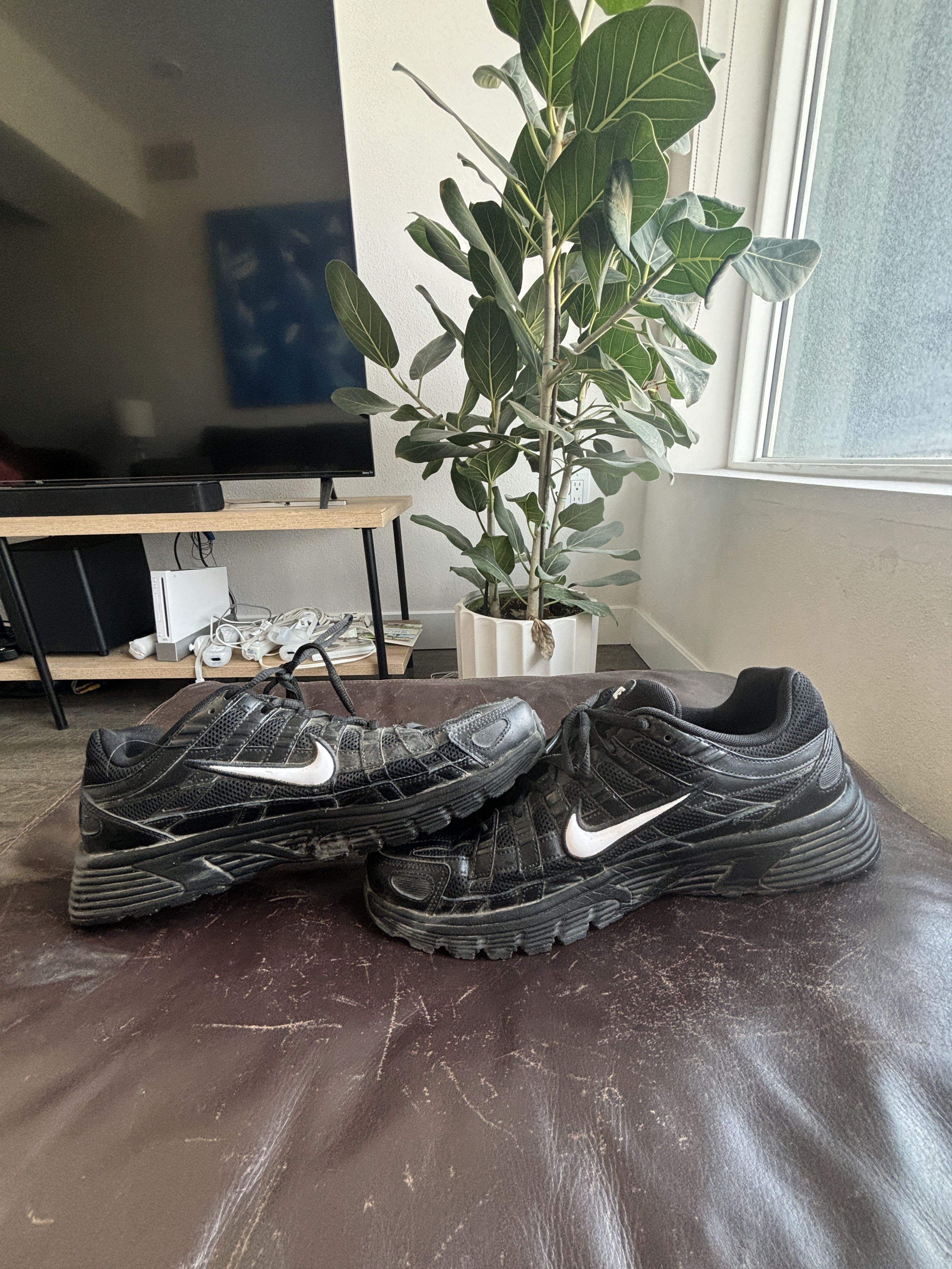 Nike NIKE P-6000 'Black White' Size US 11 / EU 44 - 7 Thumbnail