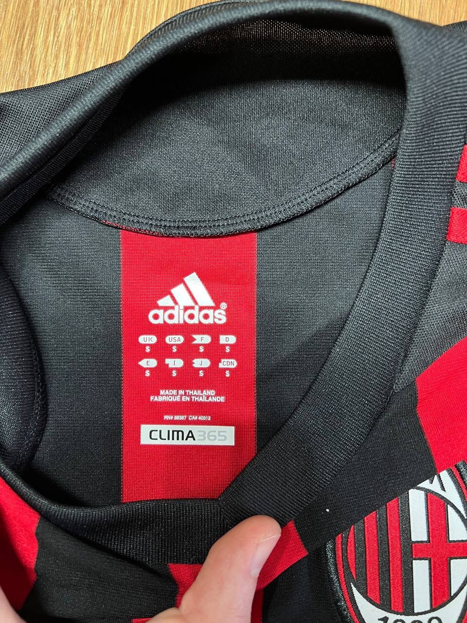 Adidas New Rare Adidas AC Milan x Dolce & Gabbana Jersey 2009 Size US S / EU 44-46 / 1 - 8 Thumbnail