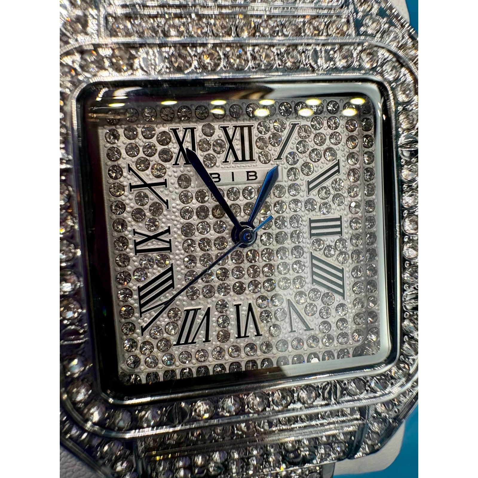 Jewelry NWT 38mm Luxury Bibi Crystal Stainless Steel Watch Size ONE SIZE - 8 Thumbnail