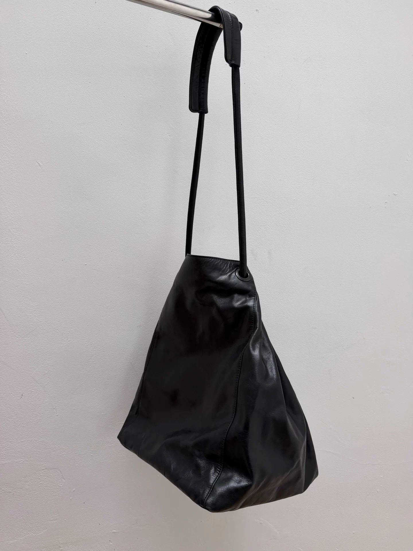 Yohji Yamamoto Yohji Yamamoto Pleated Tote Hobo Shoulder Bag Size ONE SIZE - 6 Thumbnail