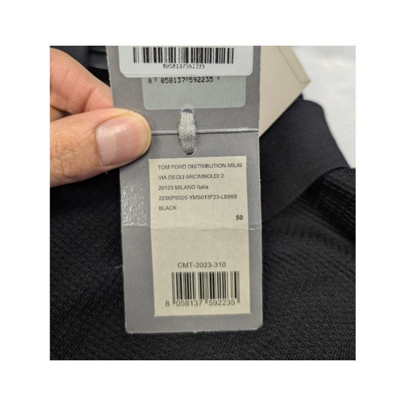 Tom Ford o1rshd1 Polo Shirt in Black Size US M / EU 48-50 / 2 - 21 Thumbnail