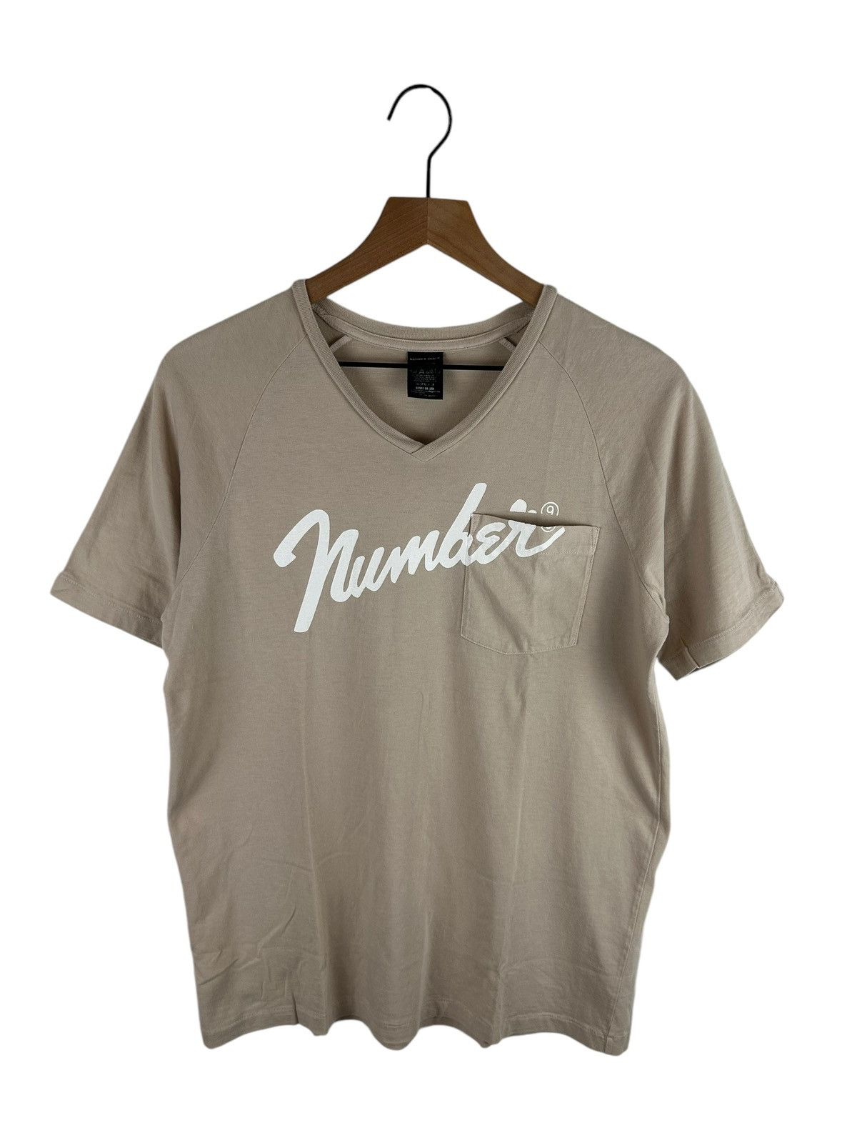 Number (N)ine Number Nine Logo Print T-Shirt | Grailed