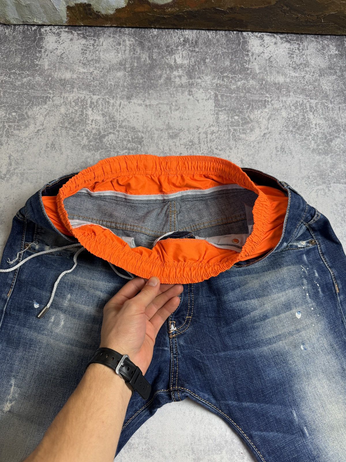 Dsquared2 RARE Dsquared2 Distressed Beach Shorts Y2K Japanese Jeans Size US 32 / EU 48 - 13 Thumbnail