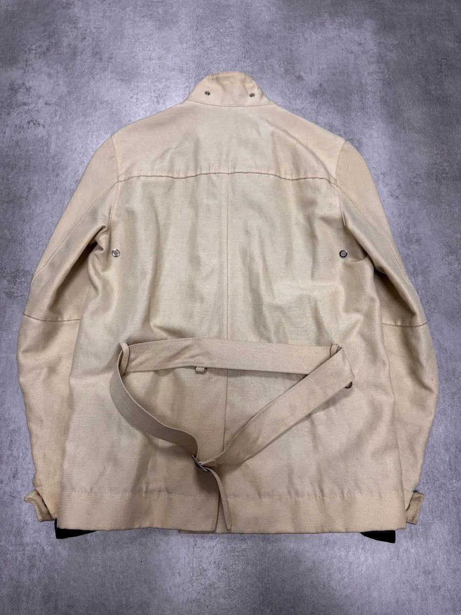 Prada 2000s Prada Beige Nylon Linen Jacket Size US M / EU 48-50 / 2 - 5 Thumbnail