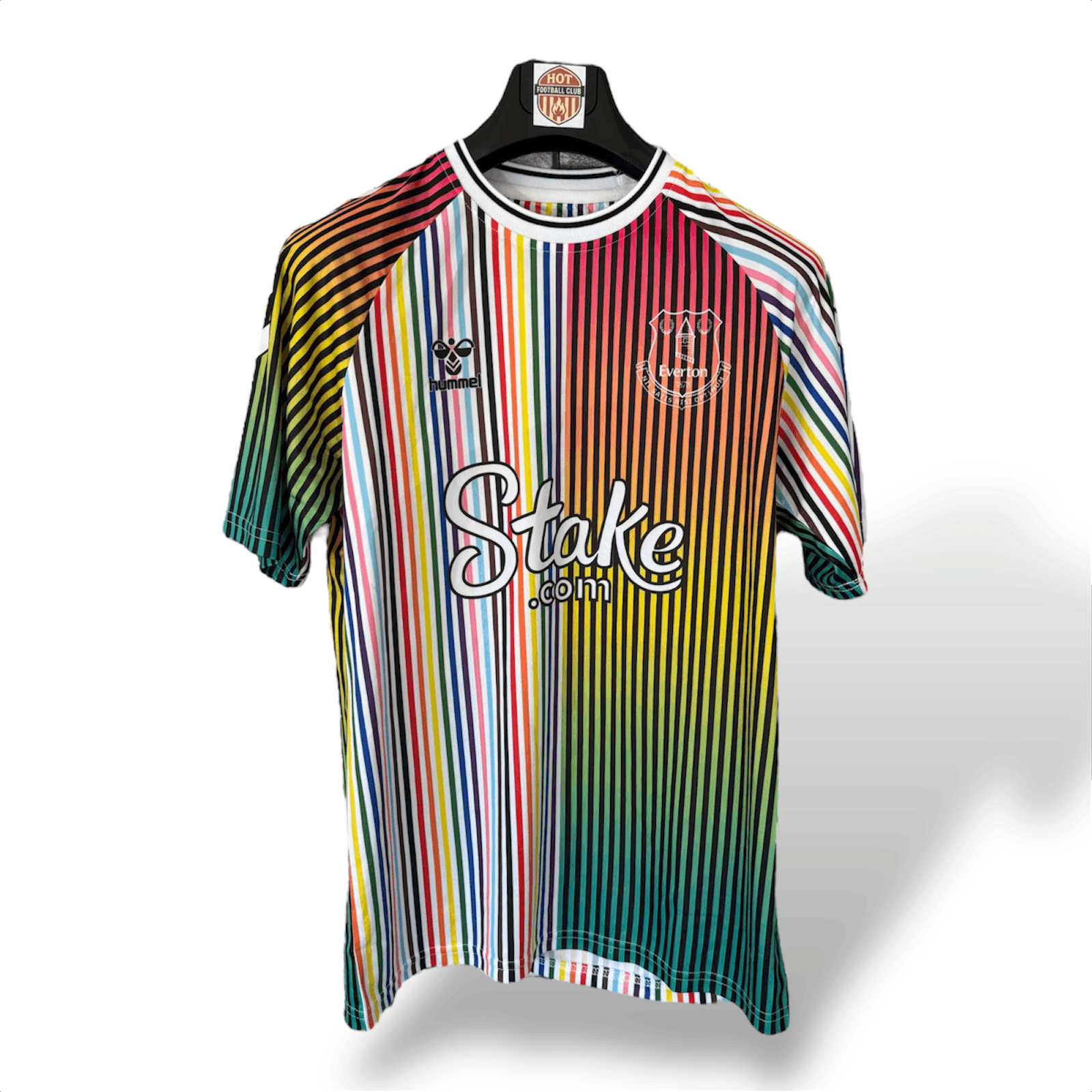 Hummel Everton FC 2023/24 Pre-Match Pride Shirt S Size