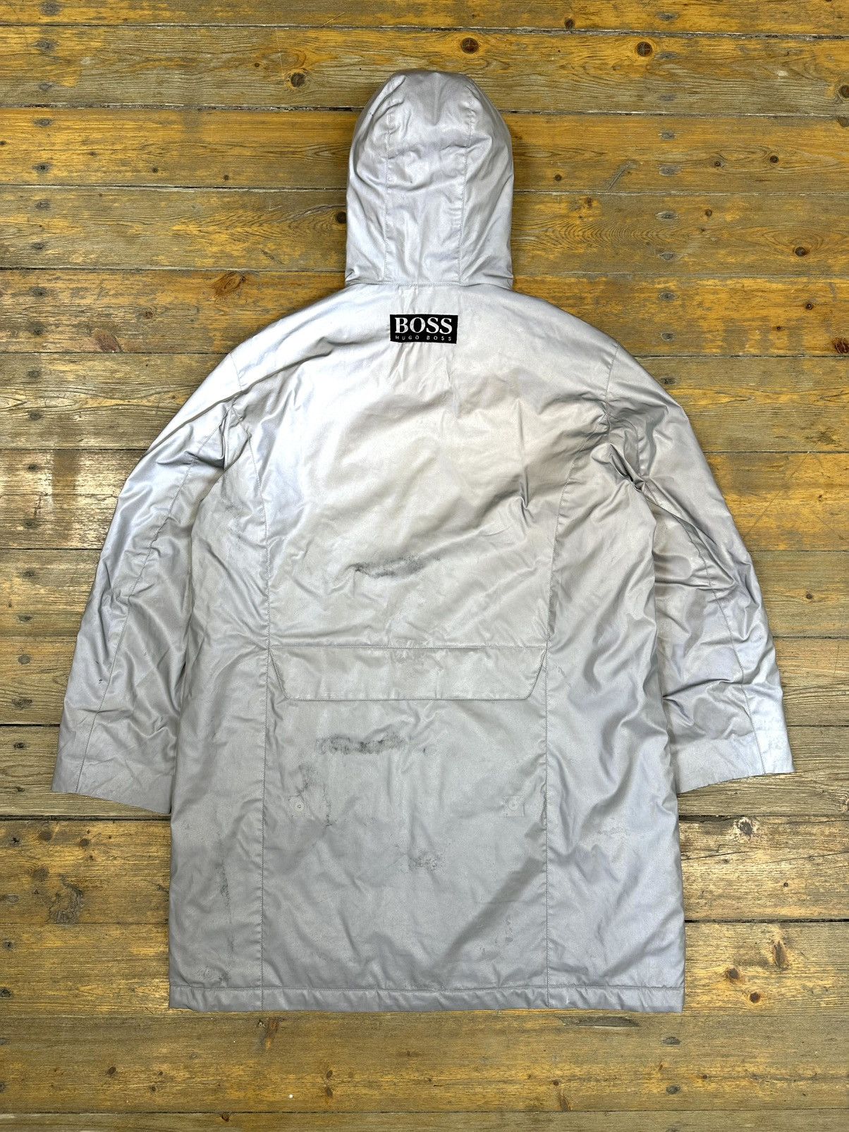 Hugo Boss Hugo Boss Reflective Parkas Jacket 3M Vintage Size US XL / EU 56 / 4 - 3 Thumbnail