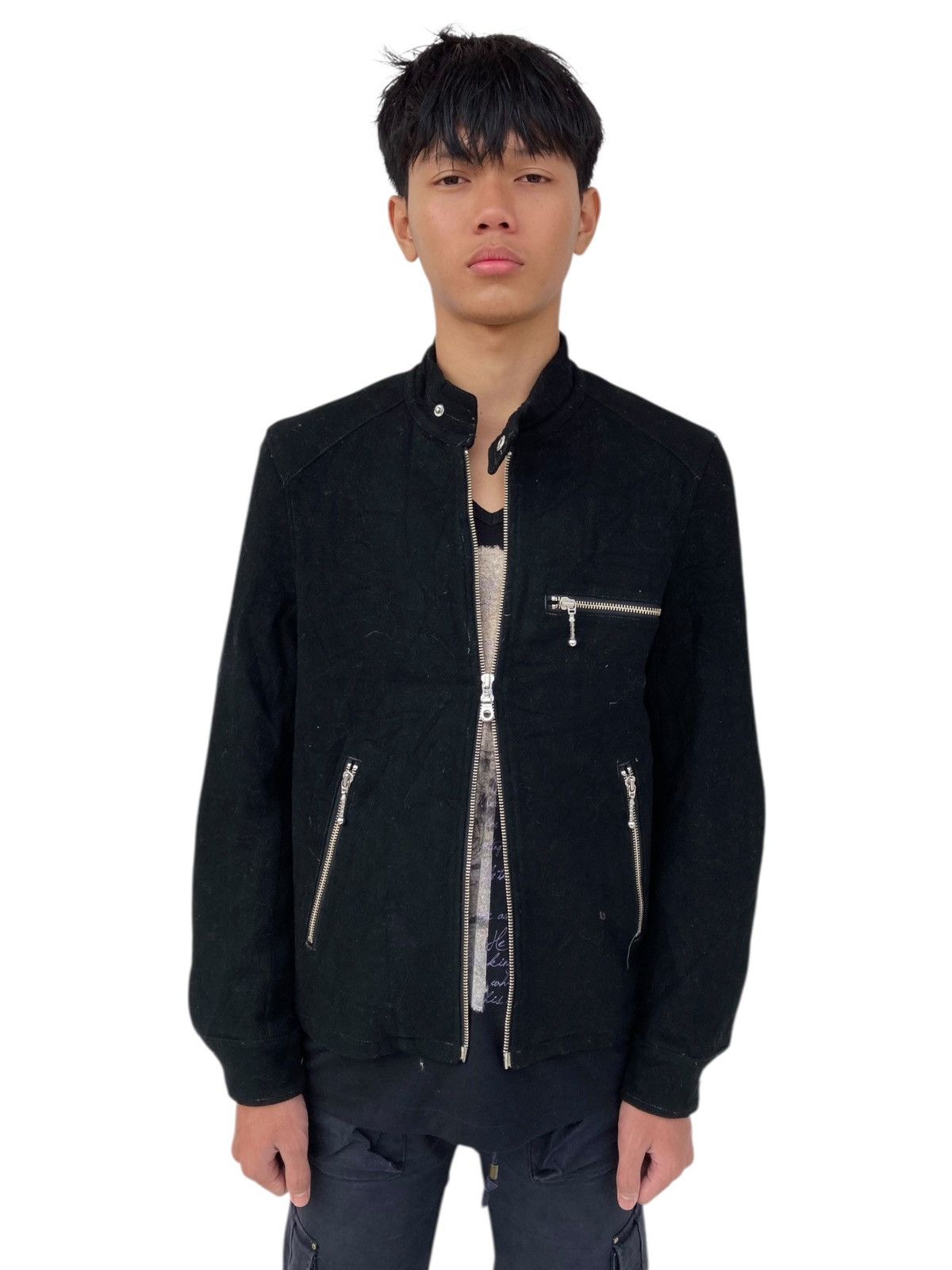 14th Addiction 2000s Takeo Kikuchi - Rider Work Jacket Size US M / EU 48-50 / 2 - 2 Thumbnail
