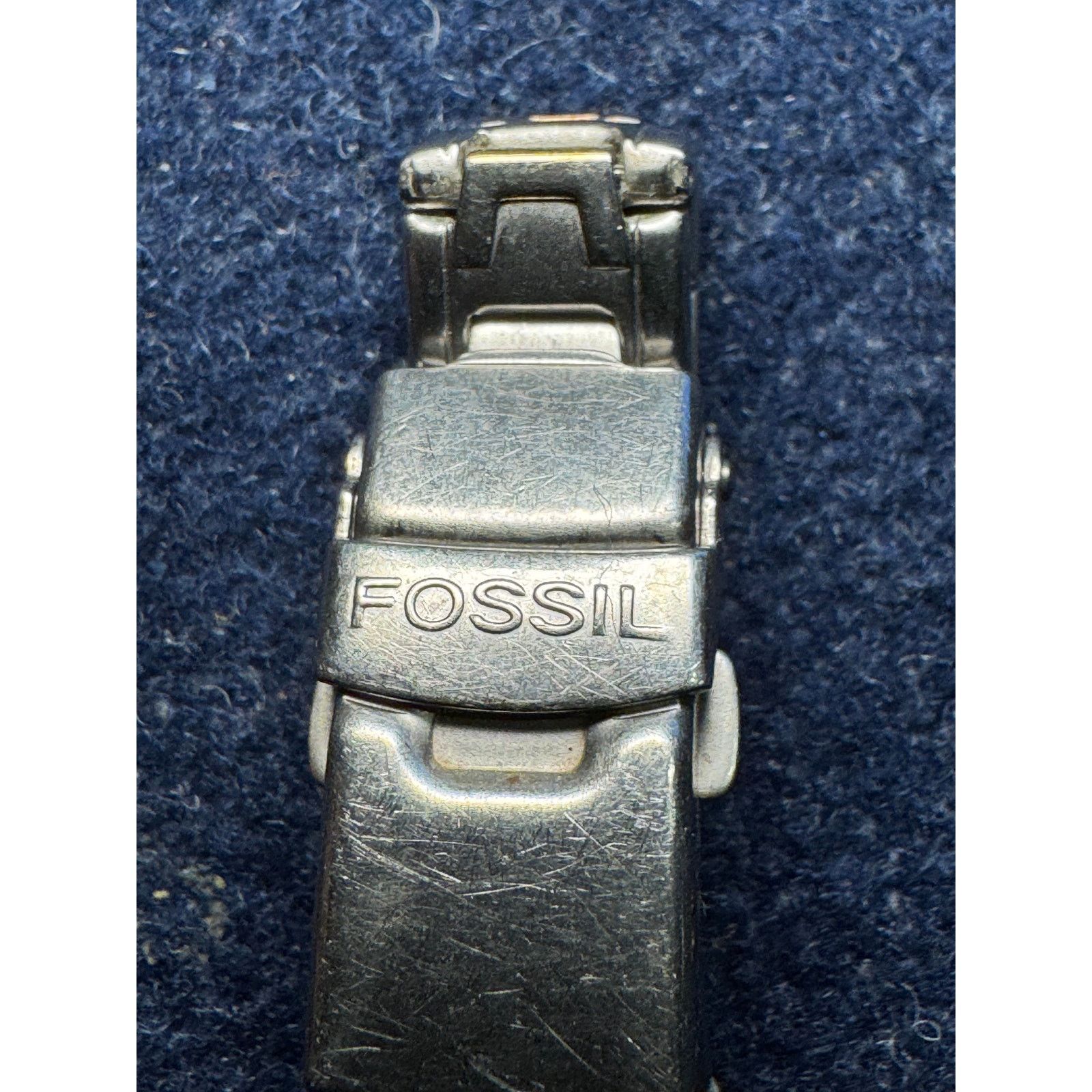 Fossil Fossil Blue 330 Meters Wrist Watch (needs battery) Size ONE SIZE - 3 Thumbnail