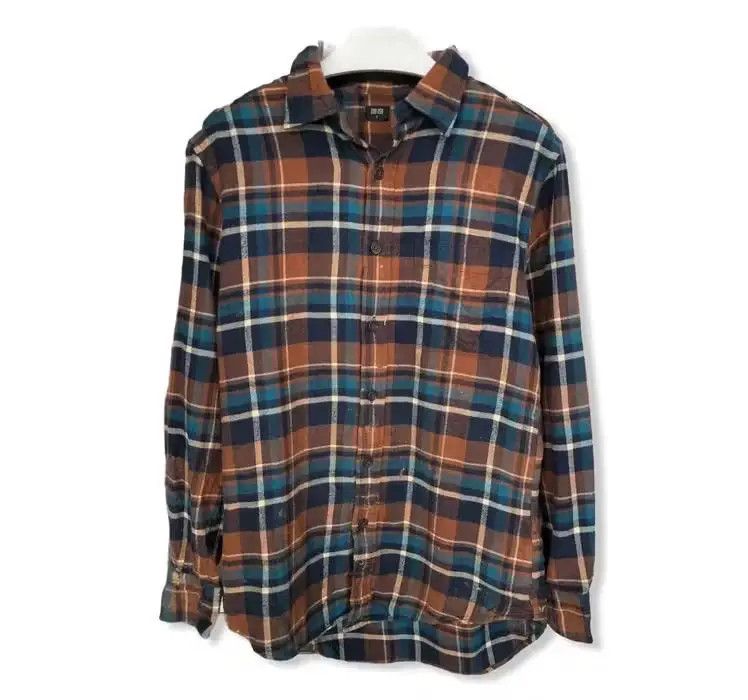 Flannel × Japanese Brand Japanese Brand Uniqlo Plaid Tartan Flannel Shirt 👕 Size US S / EU 44-46 / 1 - 1 Thumbnail