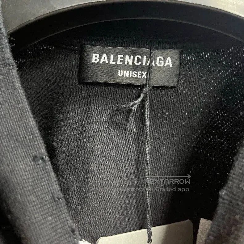 Balenciaga Balenciaga Logo Print Layered Long Sleeve T-shirt. Size US XS / EU 42 / 0 - 3 Thumbnail