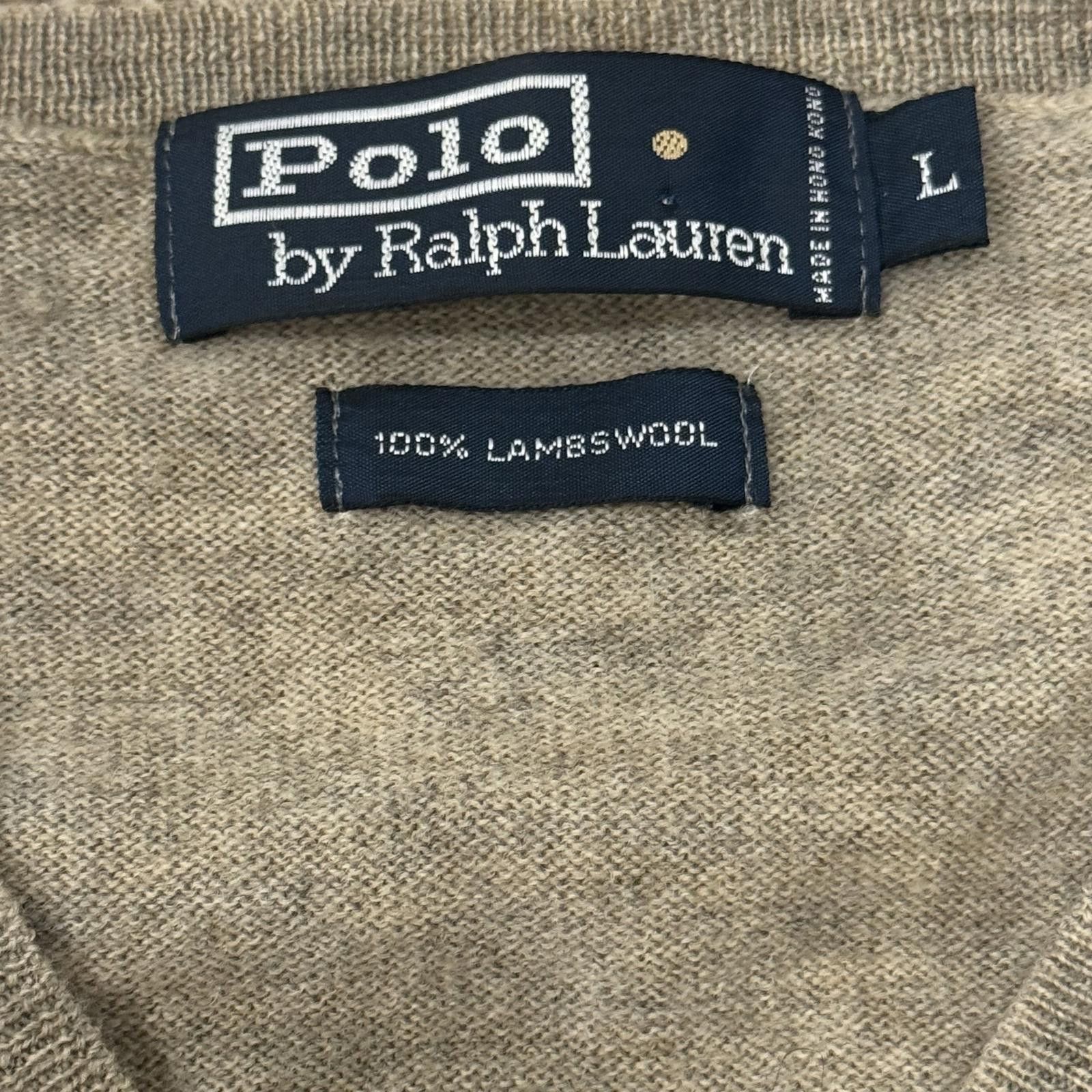 Other Polo by Ralph Lauren Large 100% Lambs Wool Men's V-Neck Size US L / EU 52-54 / 3 - 3 Thumbnail