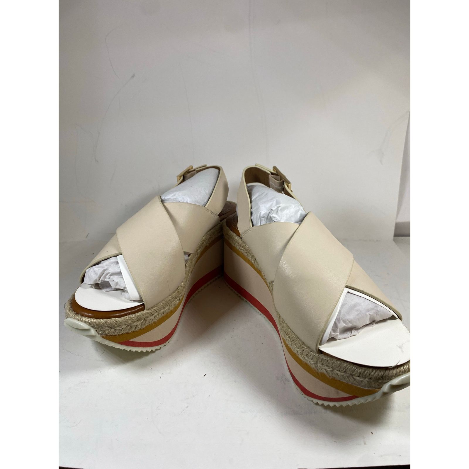 Other Enzo Angiolini Eva Wedge Sandals NWT 9W Size US 9 / IT 39 - 1 Thumbnail