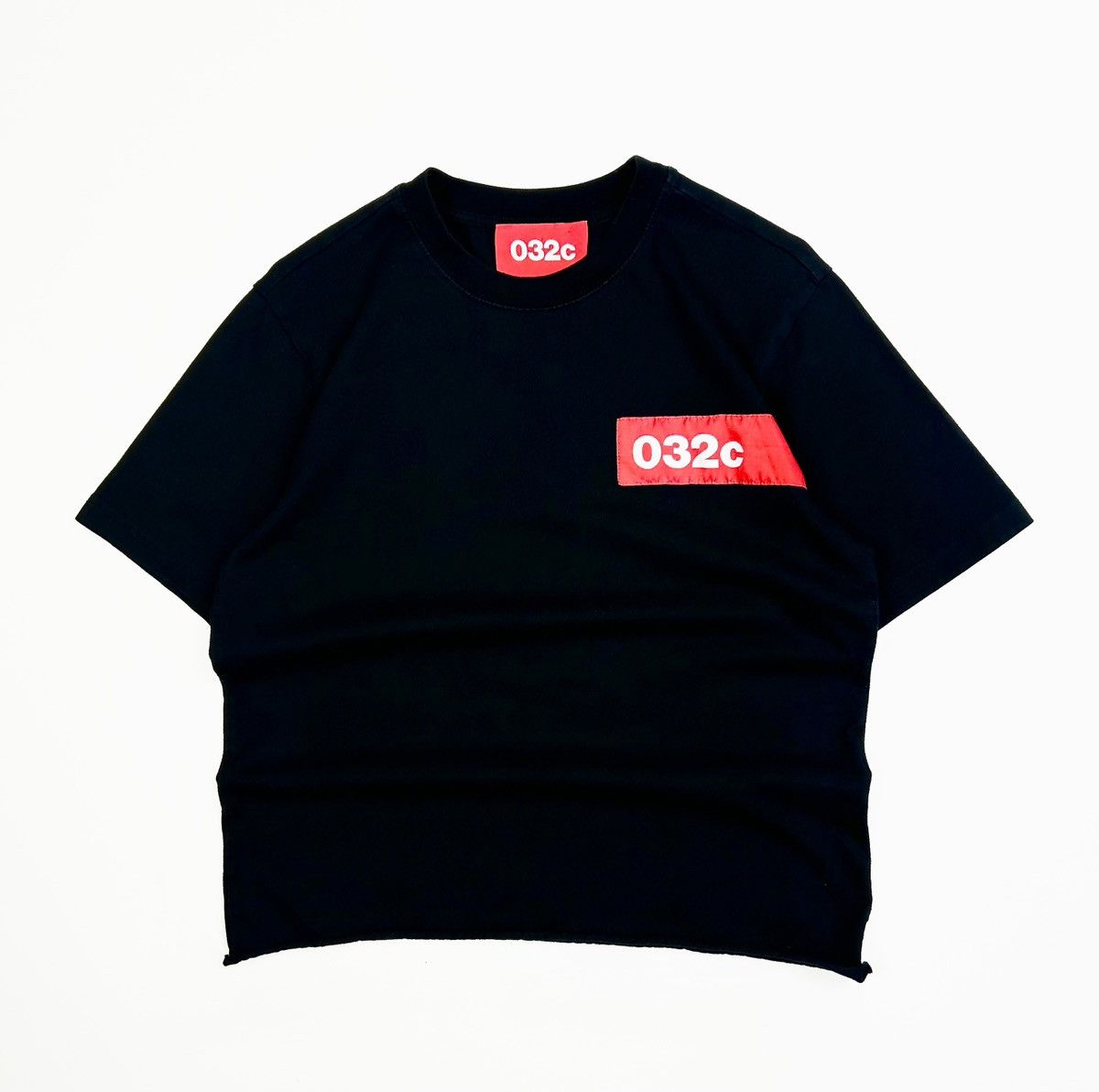 032c × Vintage 032C Cropped Tee embroidered logo Y2kT-shirt Size US M / EU 48-50 / 2 - 1 Thumbnail