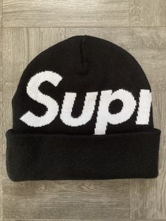 Supreme Big Logo Beanie | Grailed