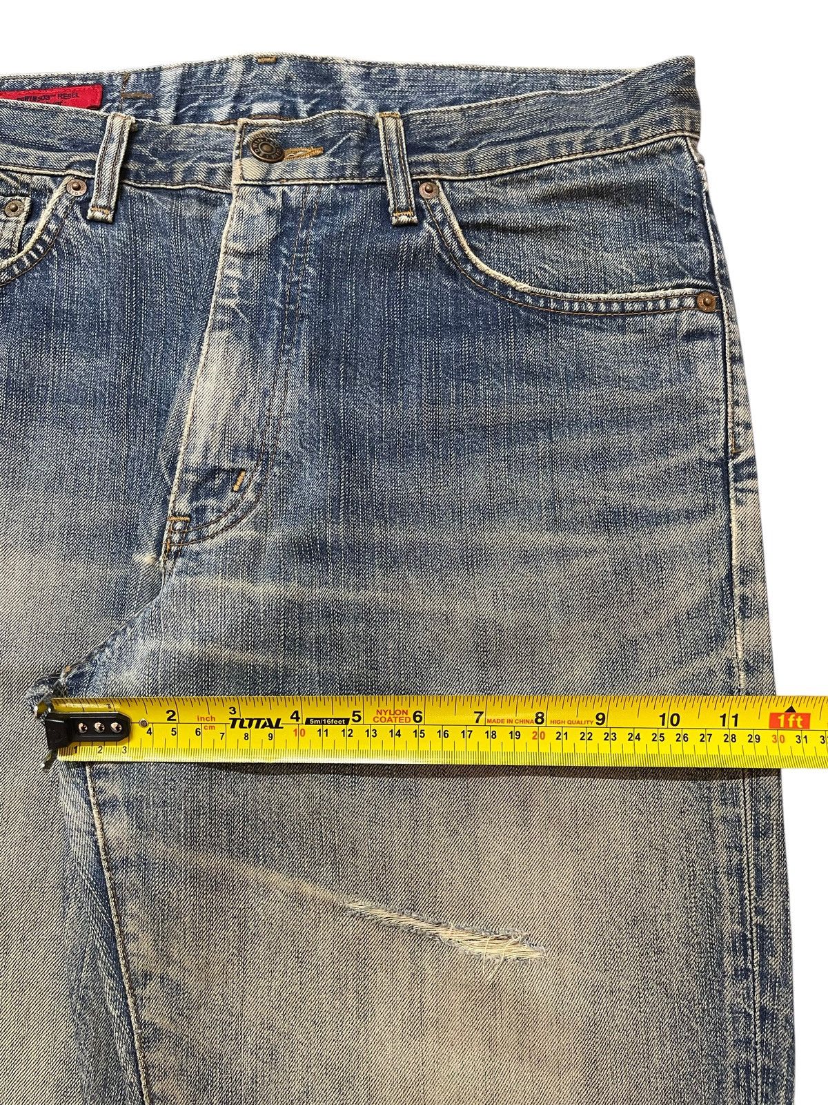 Edwin Vintage Edwin 503 Mud Wash Faded Style Loose Jeans Size US 32 / EU 48 - 15 Thumbnail