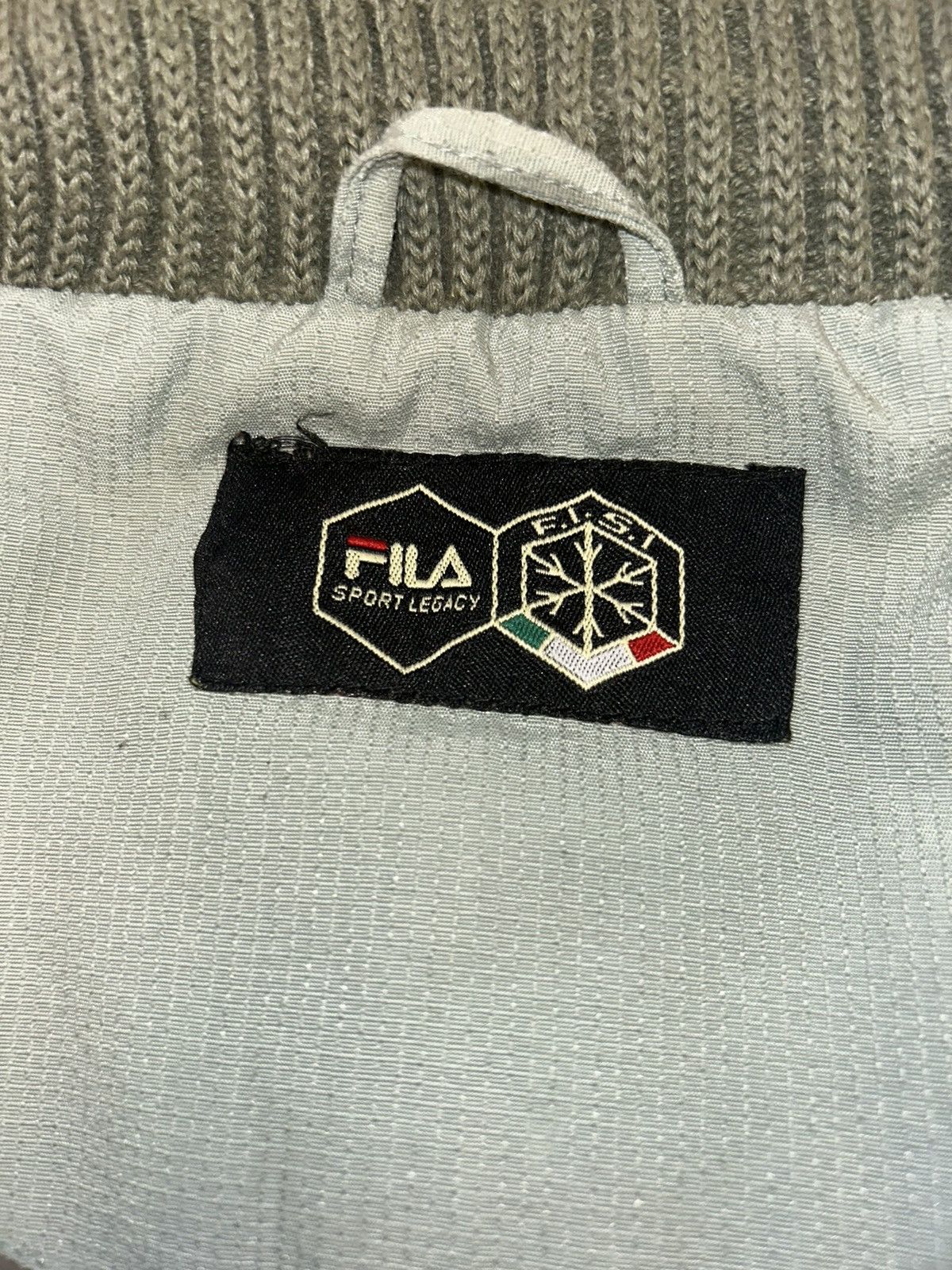 Fila × Vintage Vintage 90s Fila Long Sleeve Puffer Jacket Size US L / EU 52-54 / 3 - 5 Thumbnail