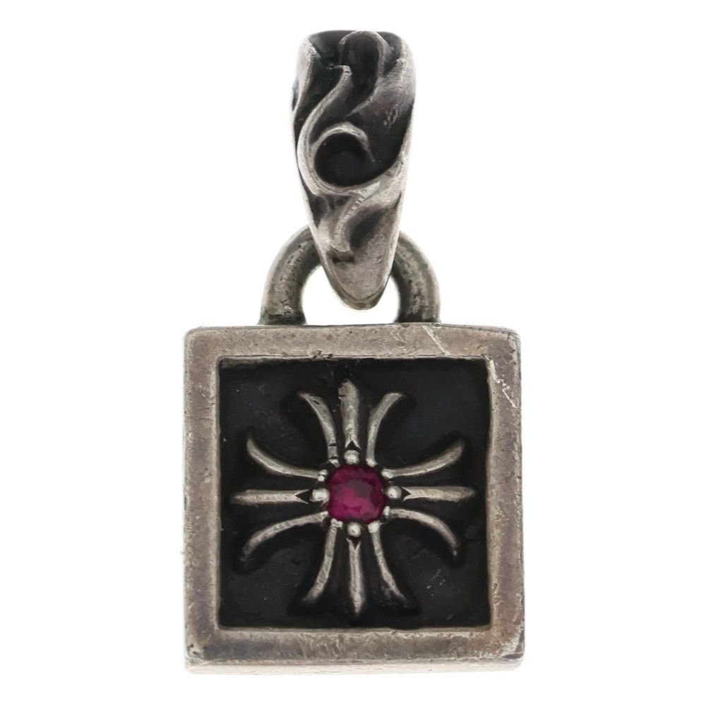 Chrome Hearts Chrome Hearts CH Plus 1 Ruby Necklace Silver Size ONE SIZE - 1 Thumbnail