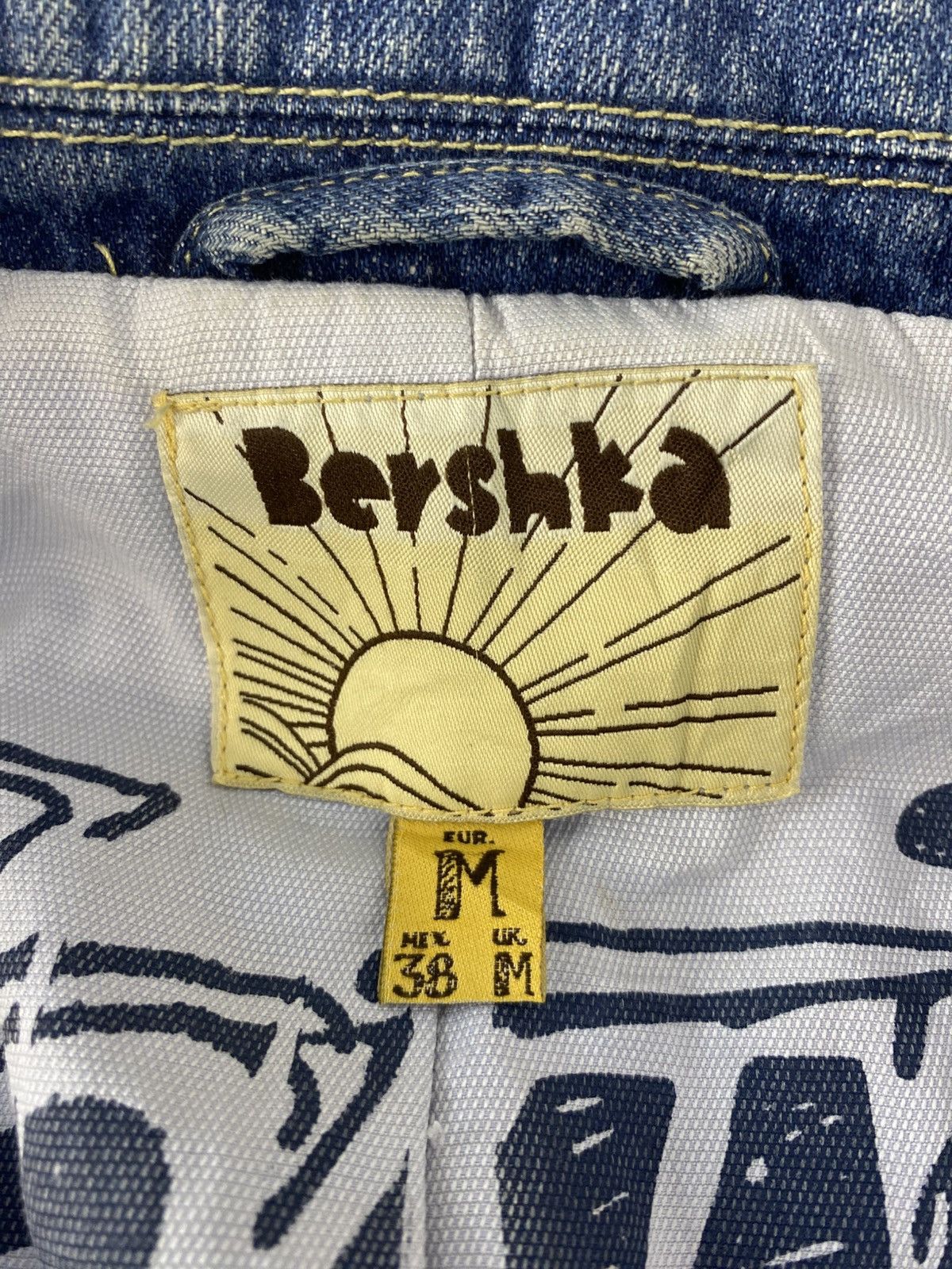 Bershka Bershka Espana Indigo Denim Jeans Coat Jacket Size US M / EU 48-50 / 2 - 7 Thumbnail