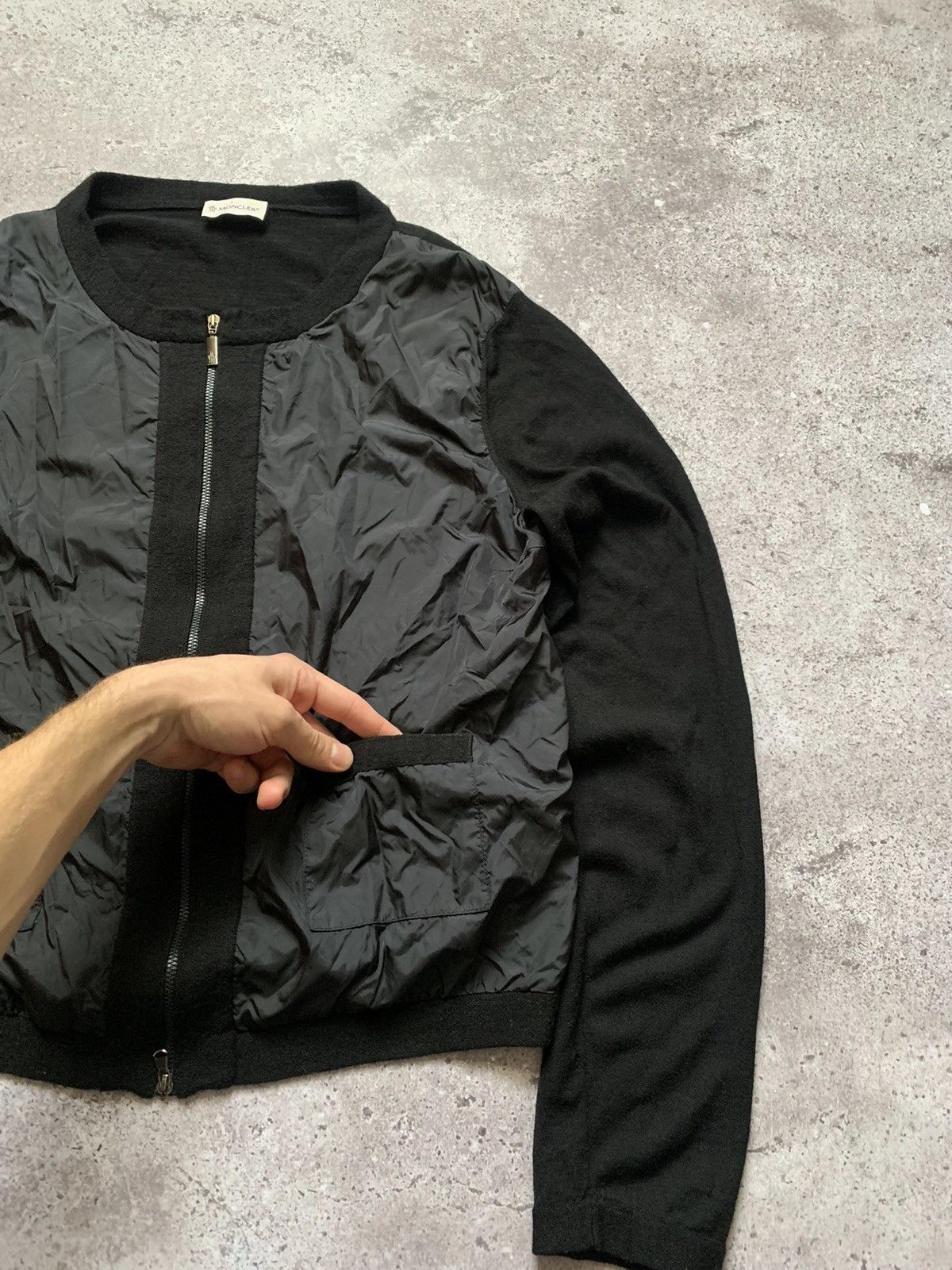 Moncler Moncler Wool Cardigan Size M / US 6-8 / IT 42-44 - 3 Thumbnail