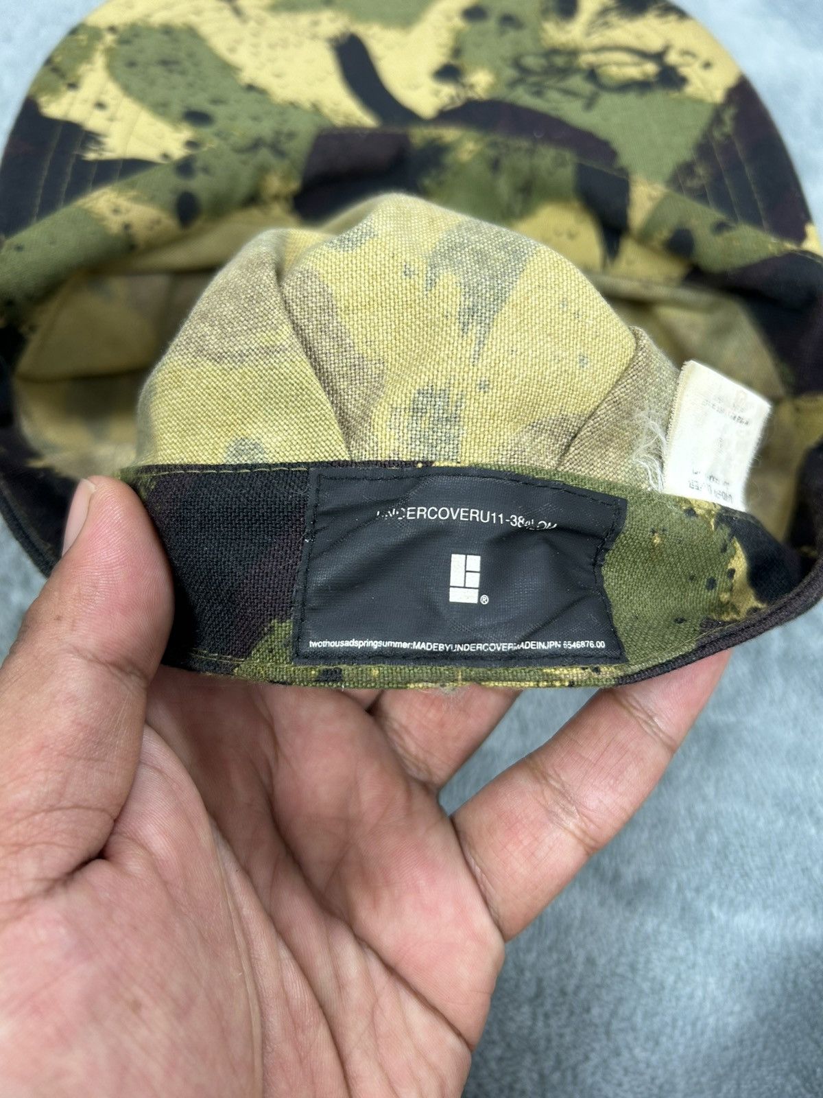 Undercover Vintage Undercover Camo Cap Size ONE SIZE - 6 Thumbnail