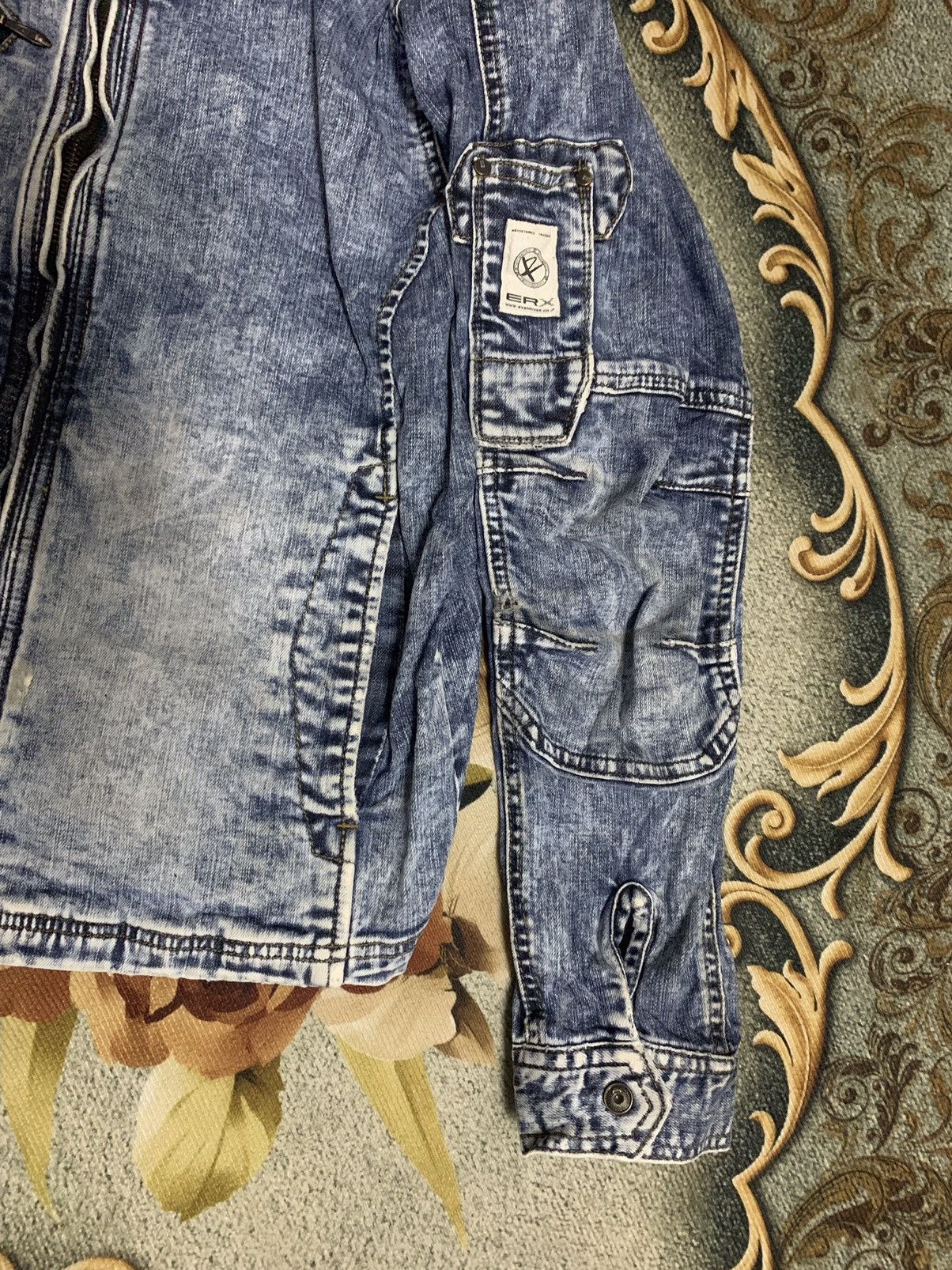 Japanese Brand Vintage Even River Denim Works Wear Jacket Zipper Size US M / EU 48-50 / 2 - 9 Thumbnail