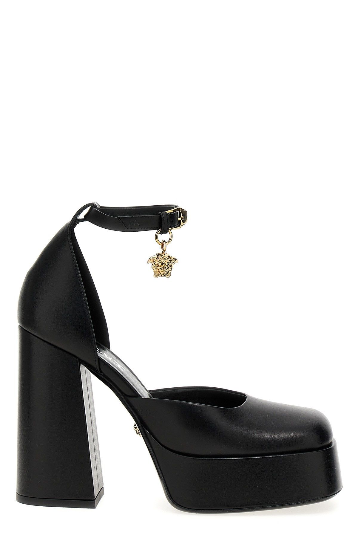 image of Versace 'medusa Aevitas' Pumps Shoes in Black, Women's (Size 10)