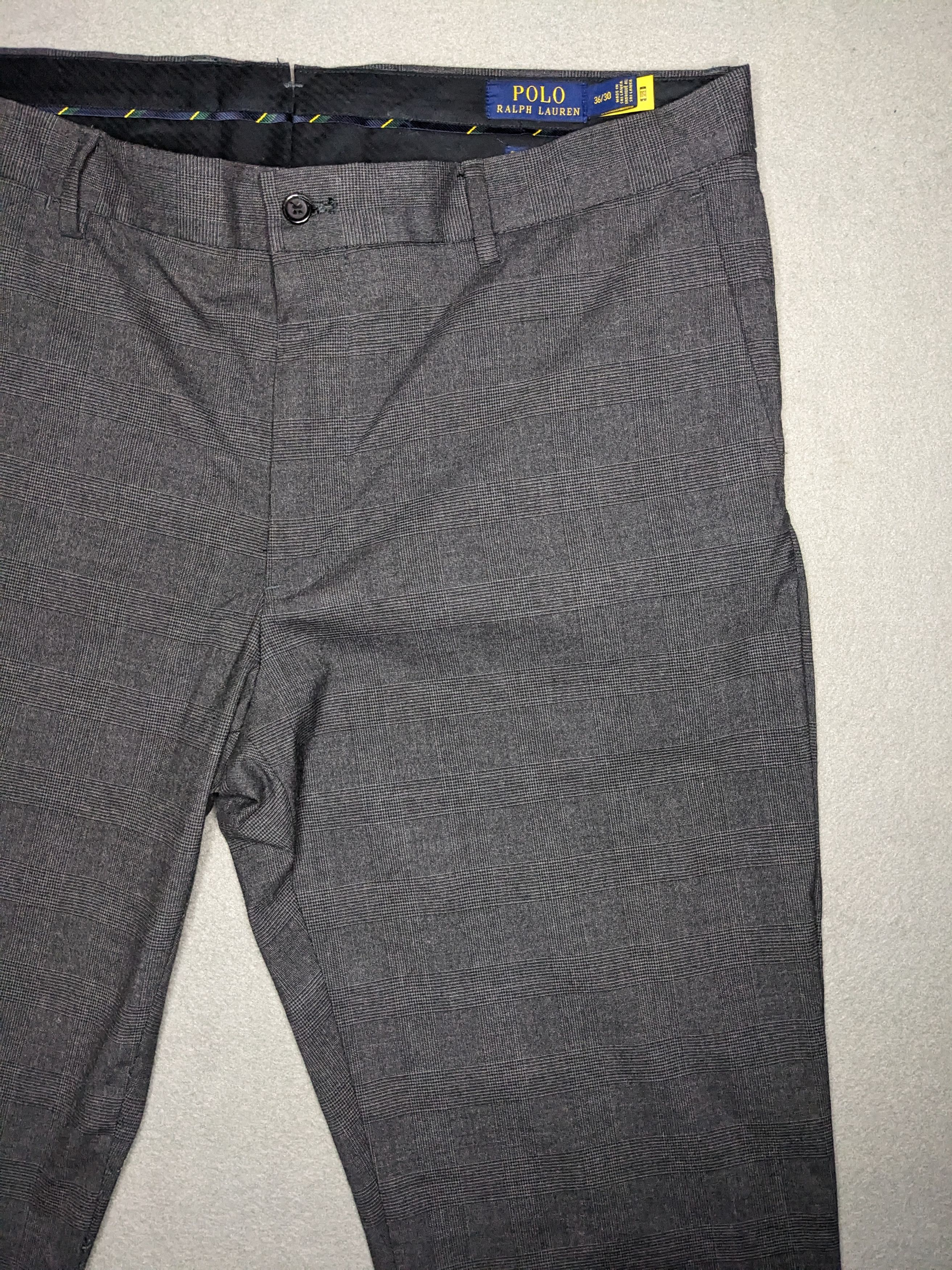 Polo Ralph Lauren Polo Ralph Lauren Stretch Straight Pants 38x30 Prince Wales Size US 38 / EU 54 - 1 Thumbnail