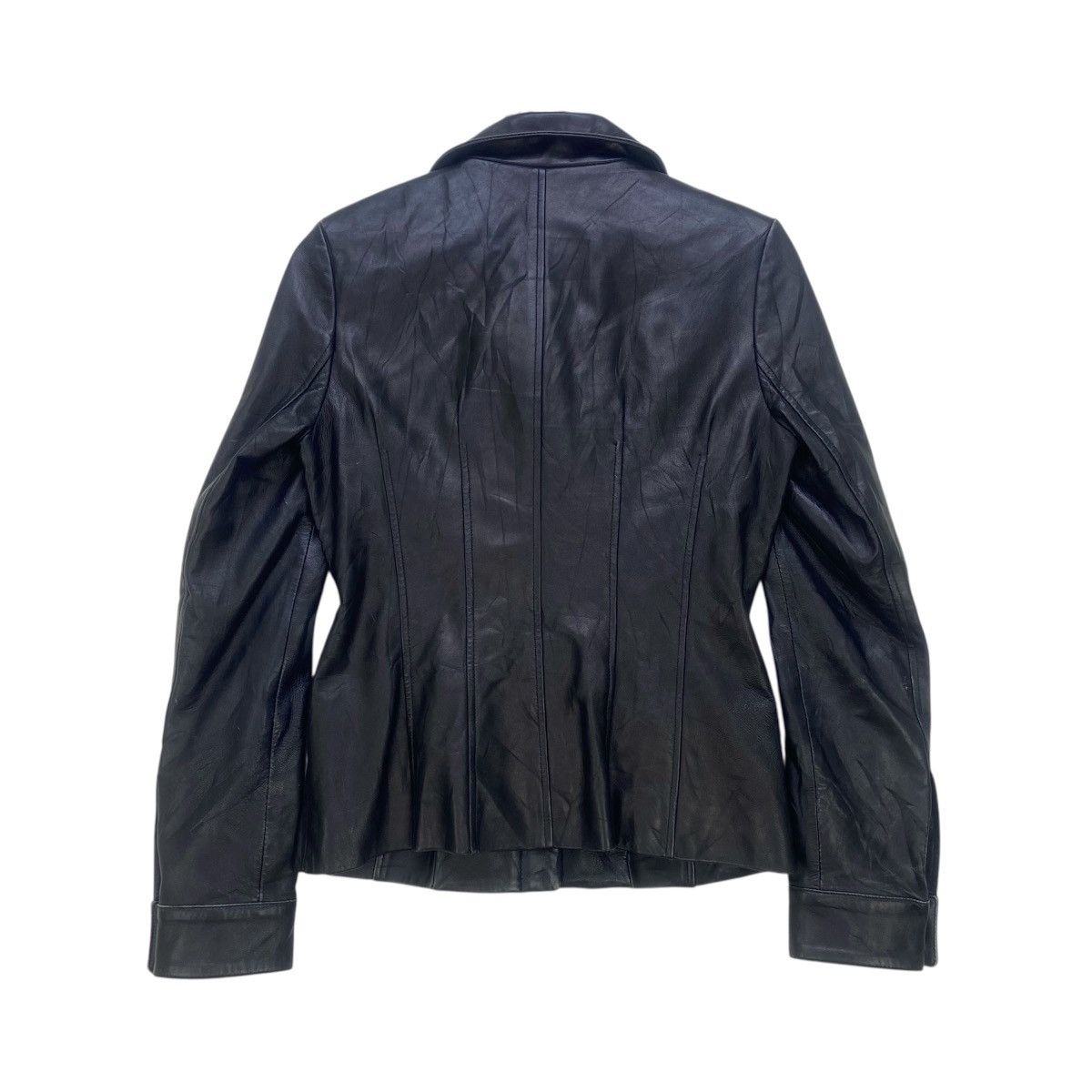 Theory Japanese Brand Theory Leather Jacket Size S / US 4 / IT 40 - 3 Thumbnail
