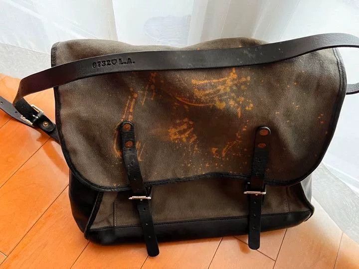 Other HTC Canvas Leather Patchwork Crossbody Bag Size ONE SIZE - 1 Thumbnail