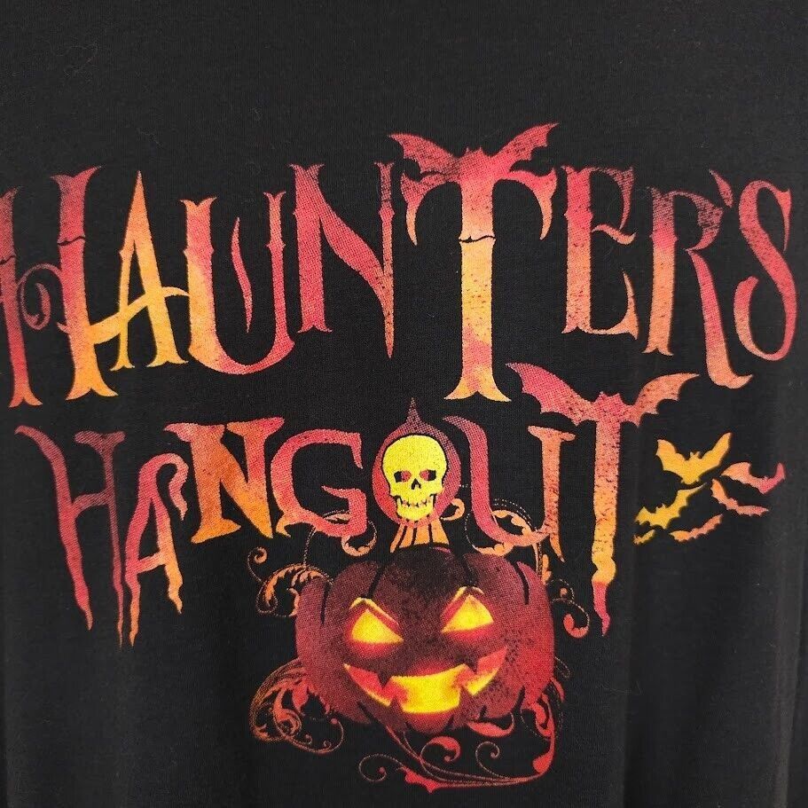 Canvas Haunters Hangout T Shirt Mens Size Large Black Haunters Size US L / EU 52-54 / 3 - 2 Thumbnail