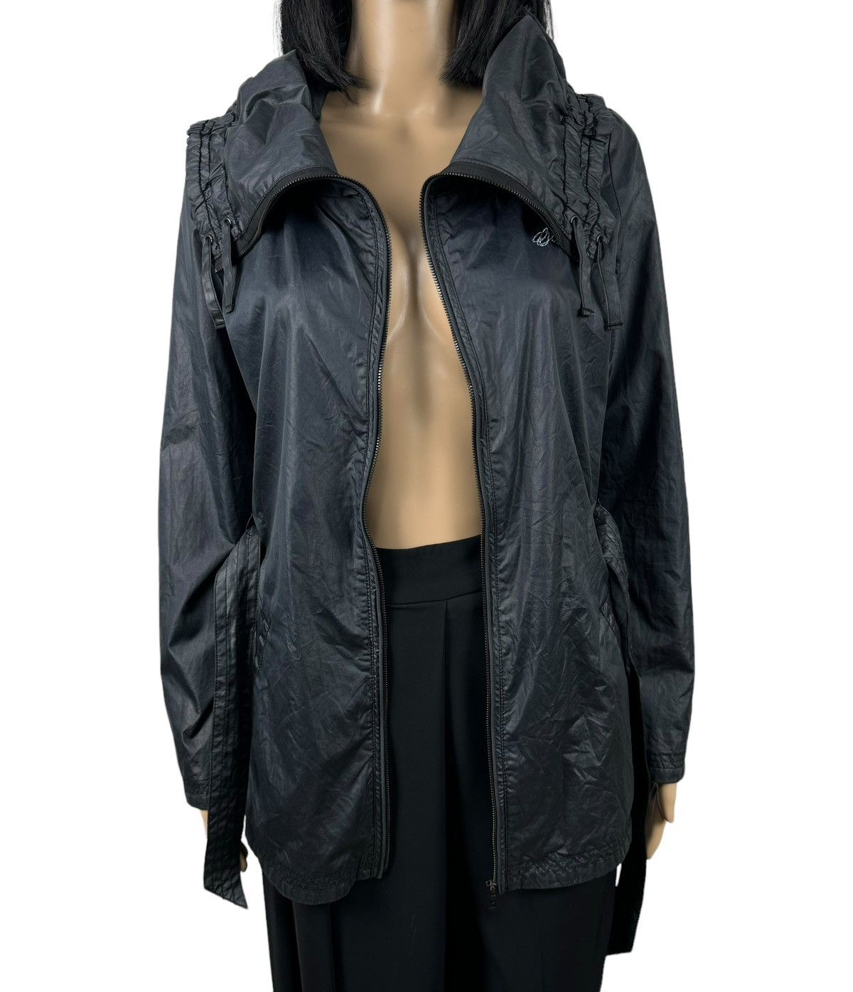 Diesel × Vintage Diesel Navy Blue Nylon Parka Belted Vintage size XL Size XL / US 12-14 / IT 48-50 - 7 Thumbnail