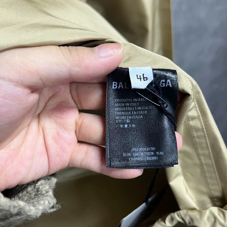 Balenciaga Balenciaga Khaki Logo Jacket-2506 Size US M / EU 48-50 / 2 - 4 Thumbnail