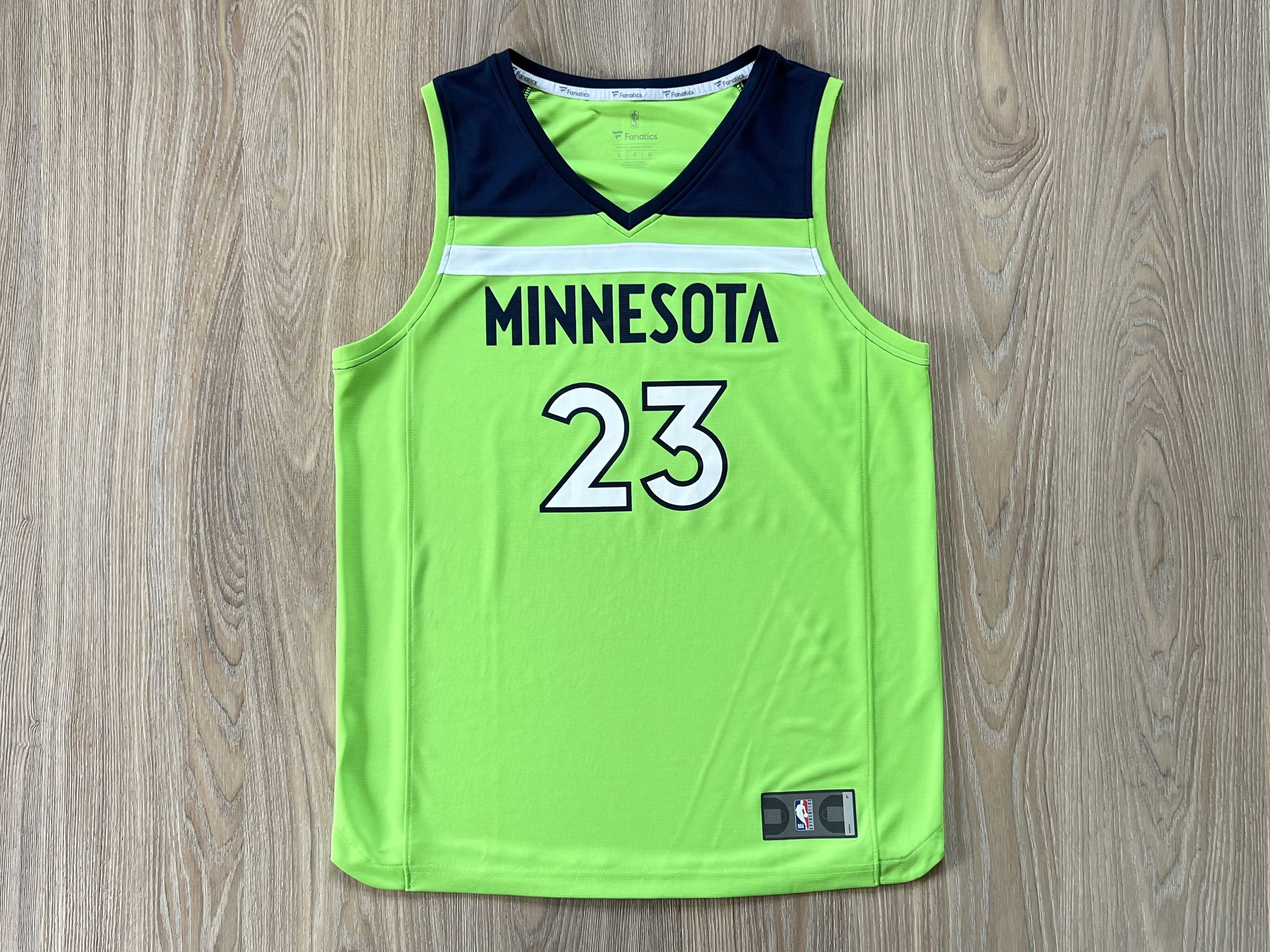 NBA × Vintage Fanatics Minnesota Timberwolves Jimmy Butler #23 Jersey Size US L / EU 52-54 / 3 - 1 Thumbnail