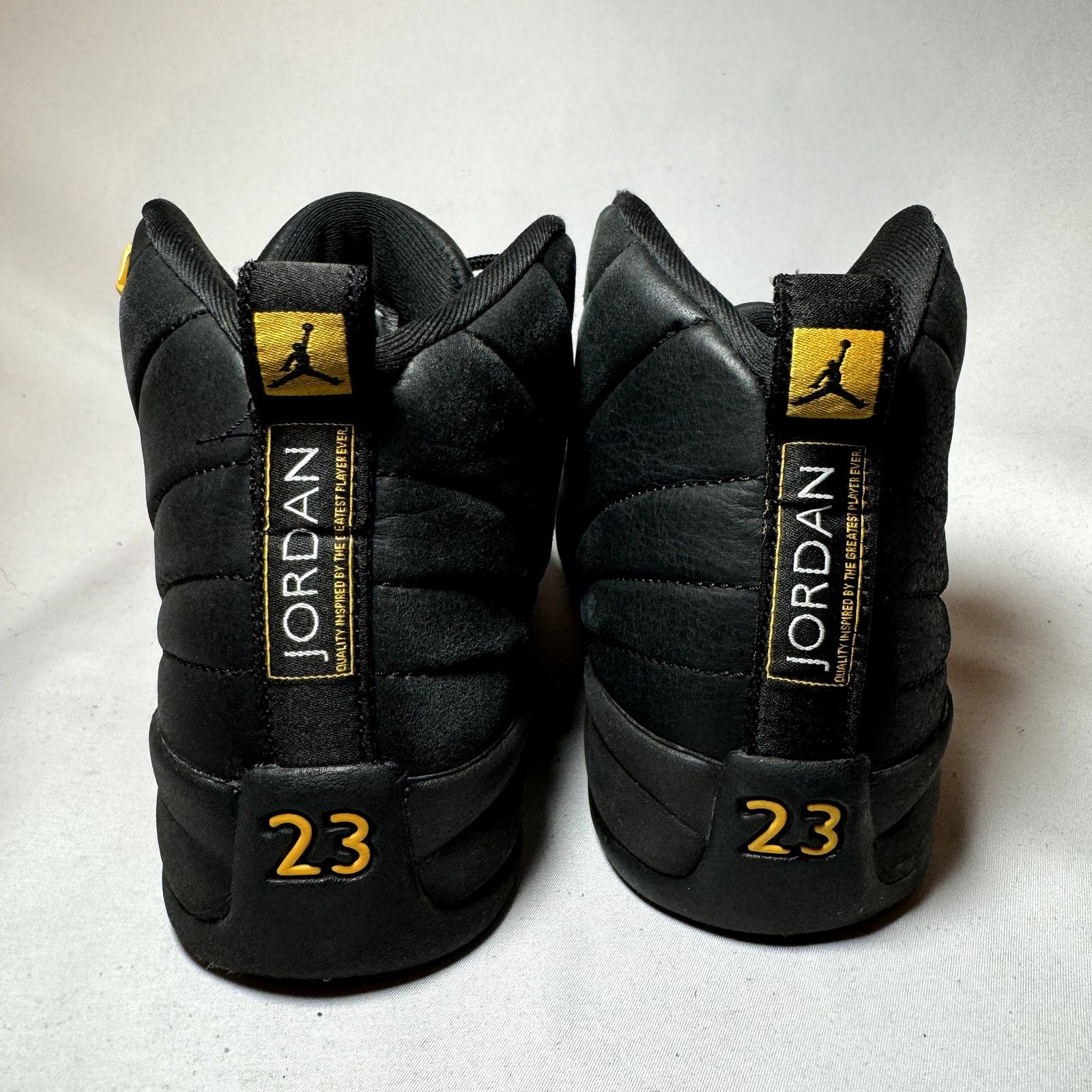 Jordan Brand × Nike Size 7 - Nike Air Jordan 12 Retro GS Black Taxi Men's Shoes Size US 7 / EU 40 - 5 Thumbnail