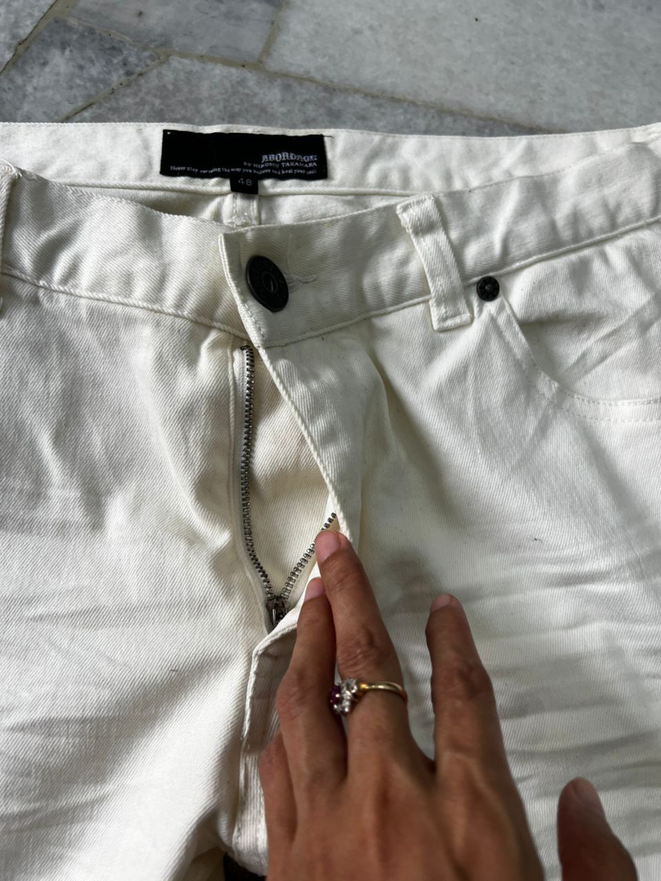 In The Attic × Japanese Brand Abordage by Hiromu Takahara Bondage Pants Size US 33 - 4 Thumbnail
