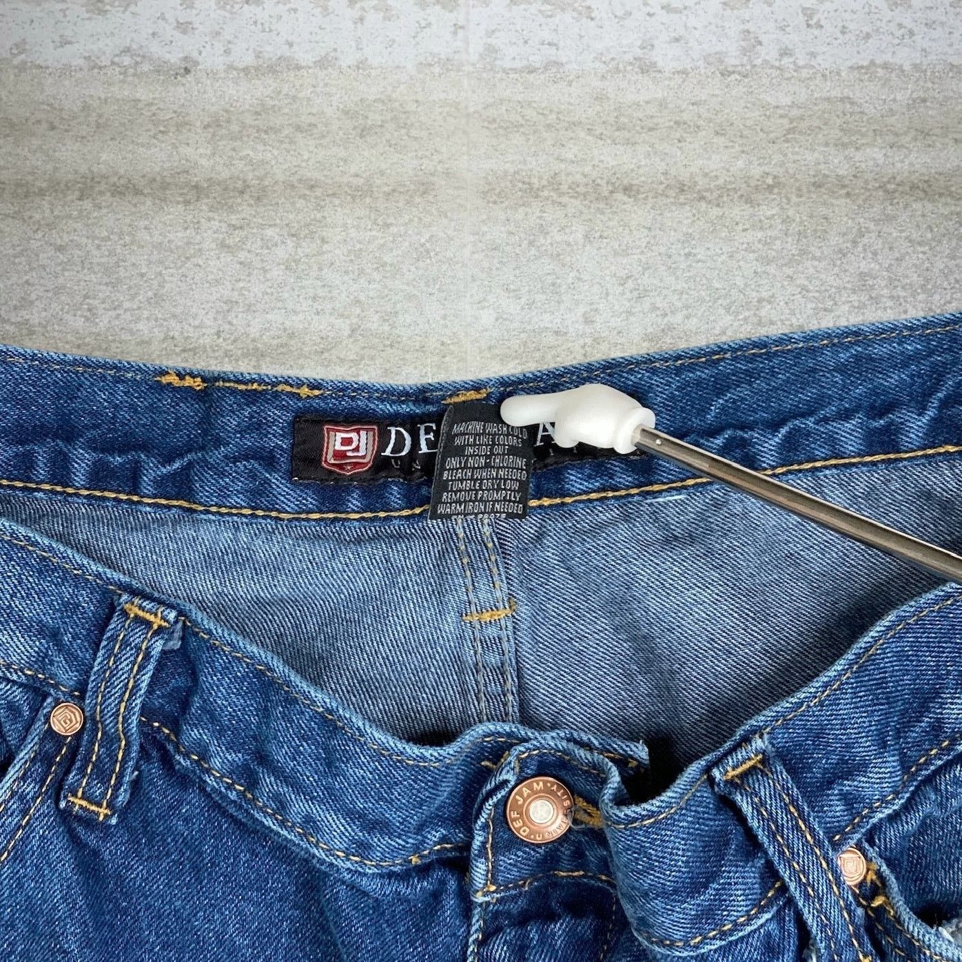 Vintage Vintage Def Jam Skater Jeans 40x34 Baggy Wide Medium Wash Size US 40 / EU 56 - 5 Thumbnail