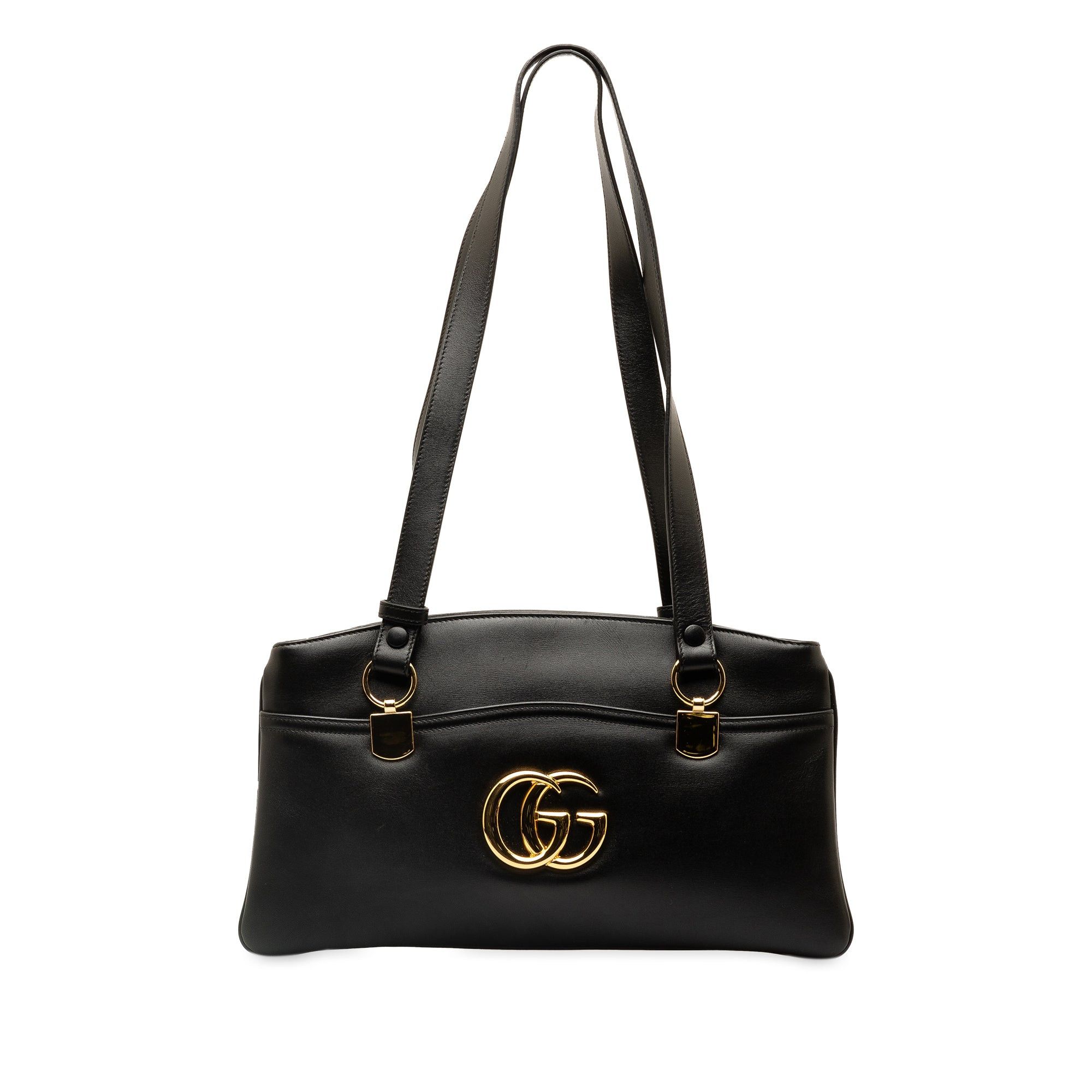 image of Gucci Large Arli Shoulder Bag in Black, Women's